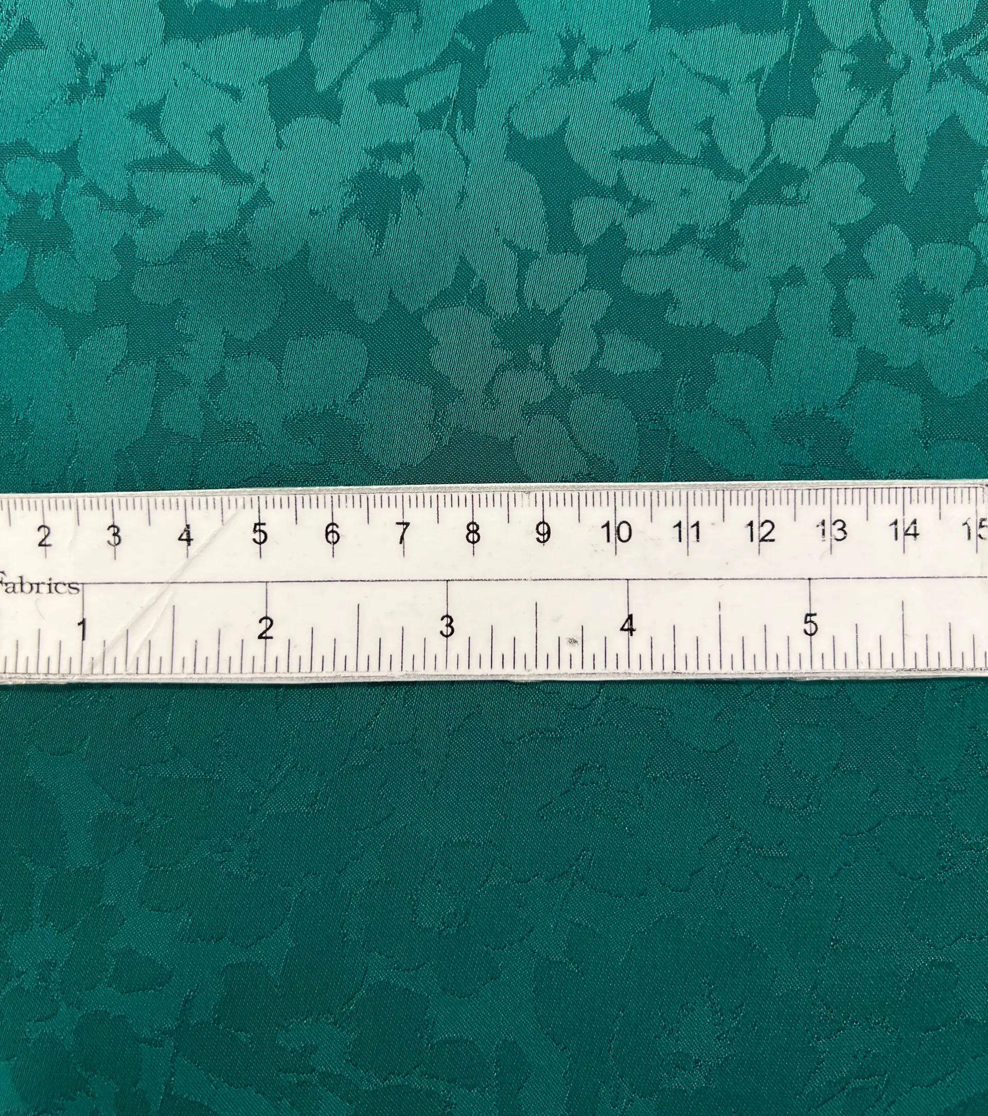OEKO Polyester Jacquard in Green