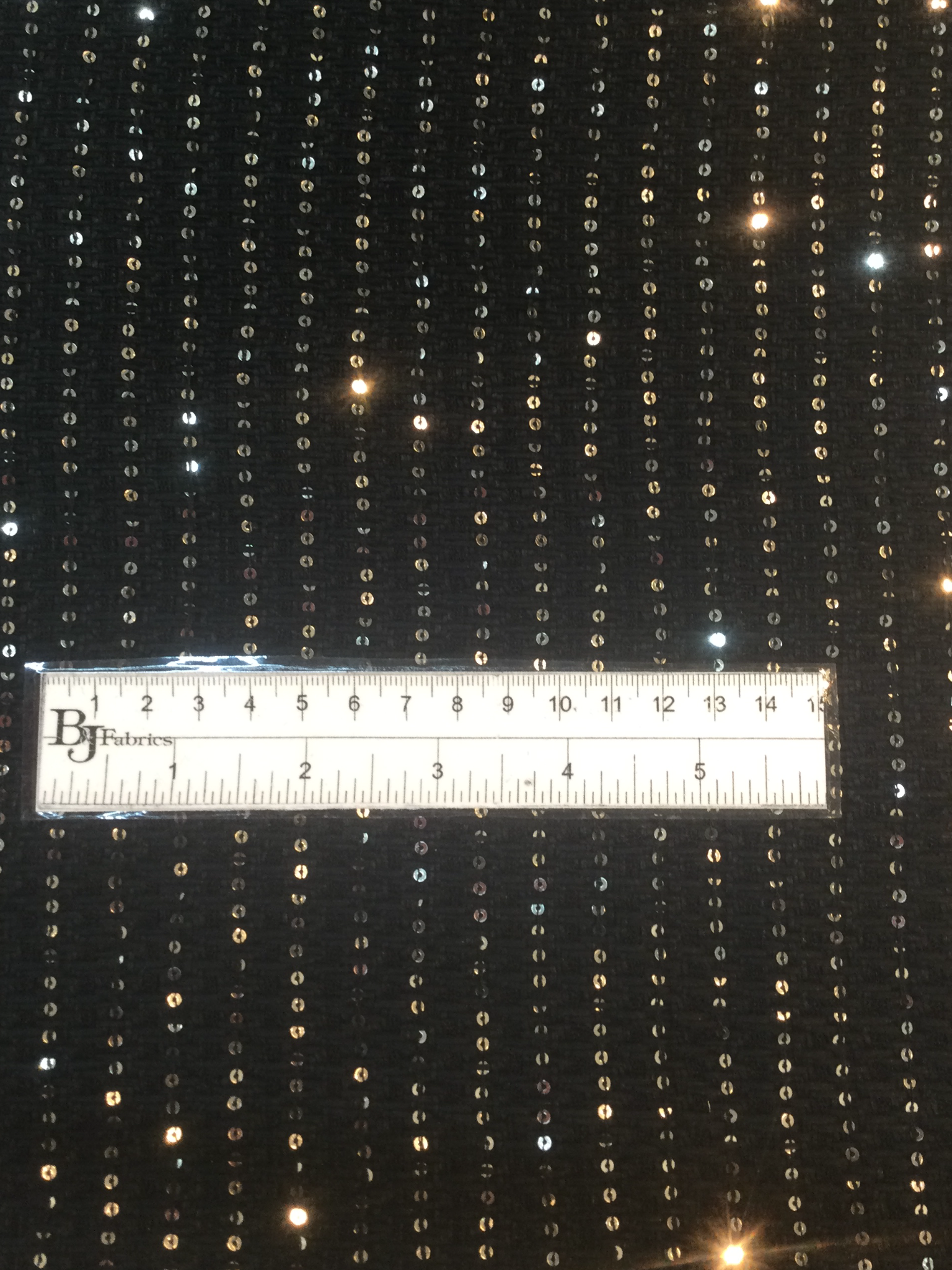 Made in Italy Sequined Cotton/Nylon Tweed