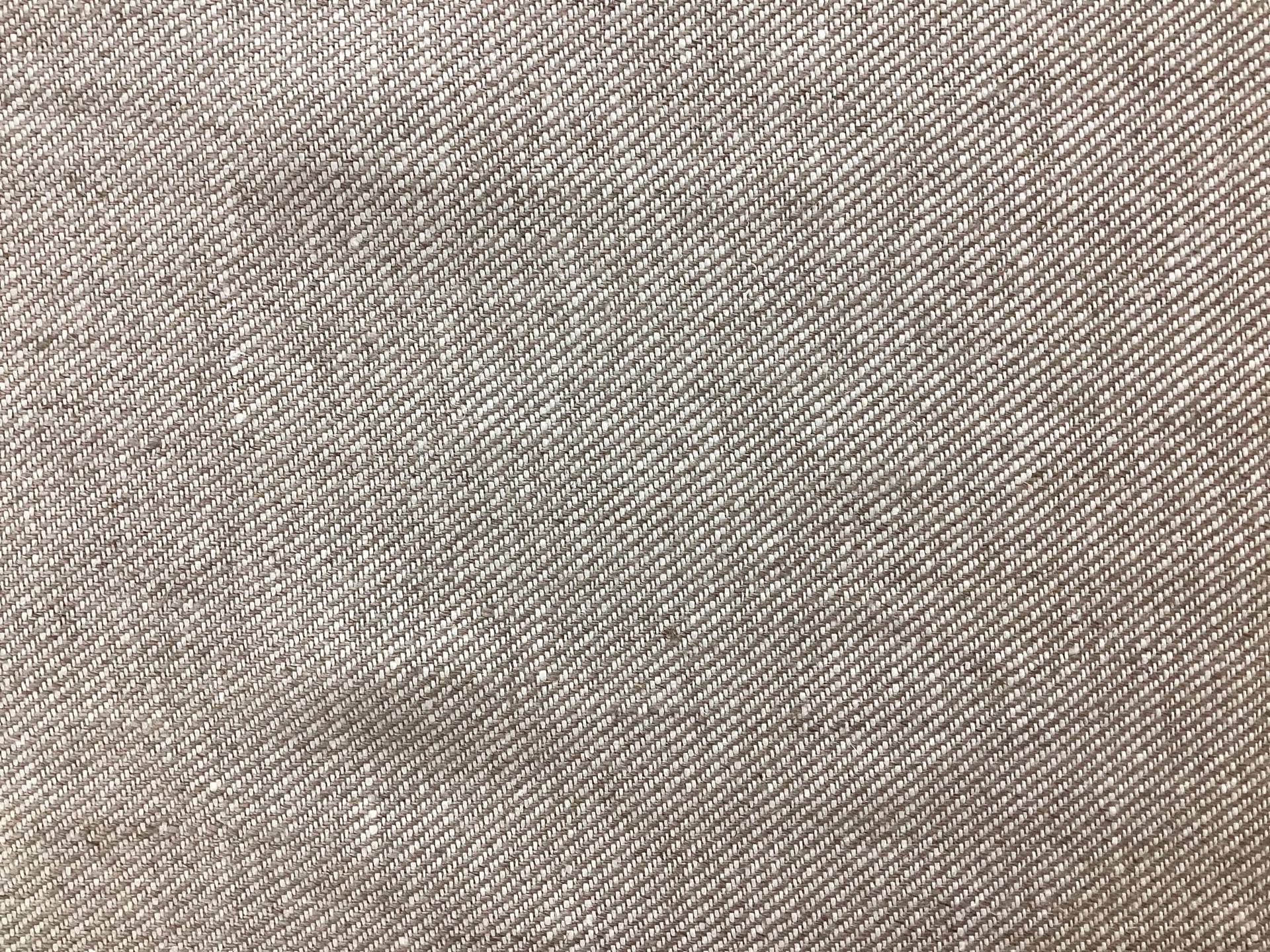 Upholstery Linen Twill in Oatmeal