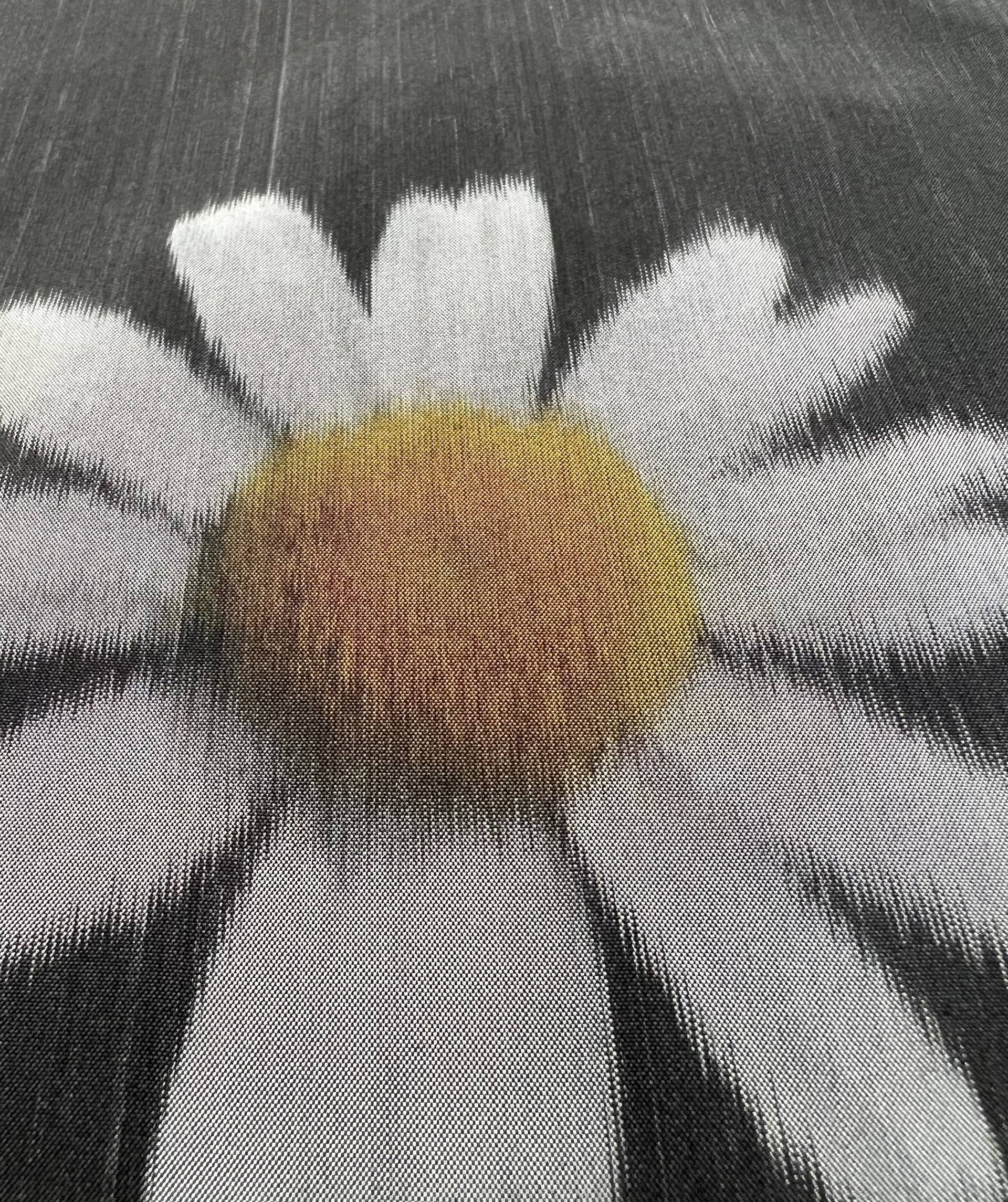 Silk & Cotton Daisy Warp Taffeta