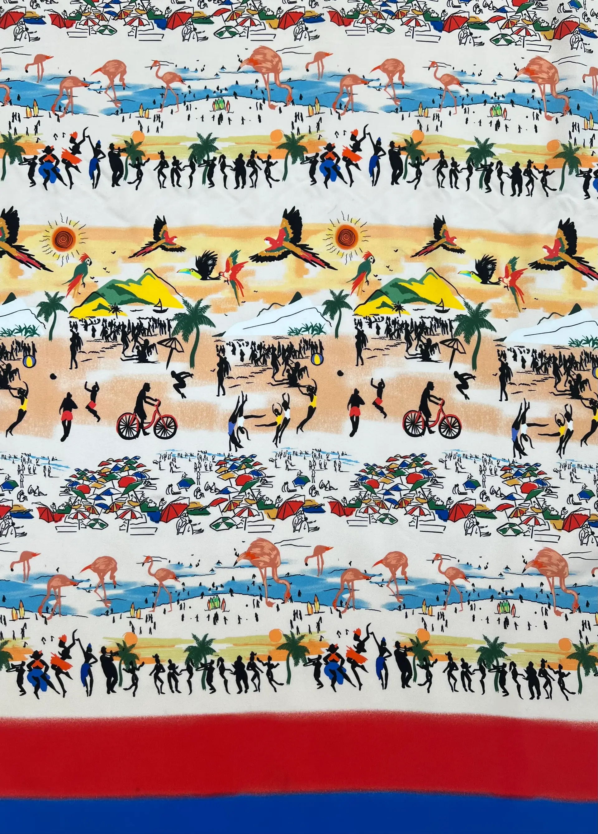 Silk Crepe de Chine "Rio Vibe"