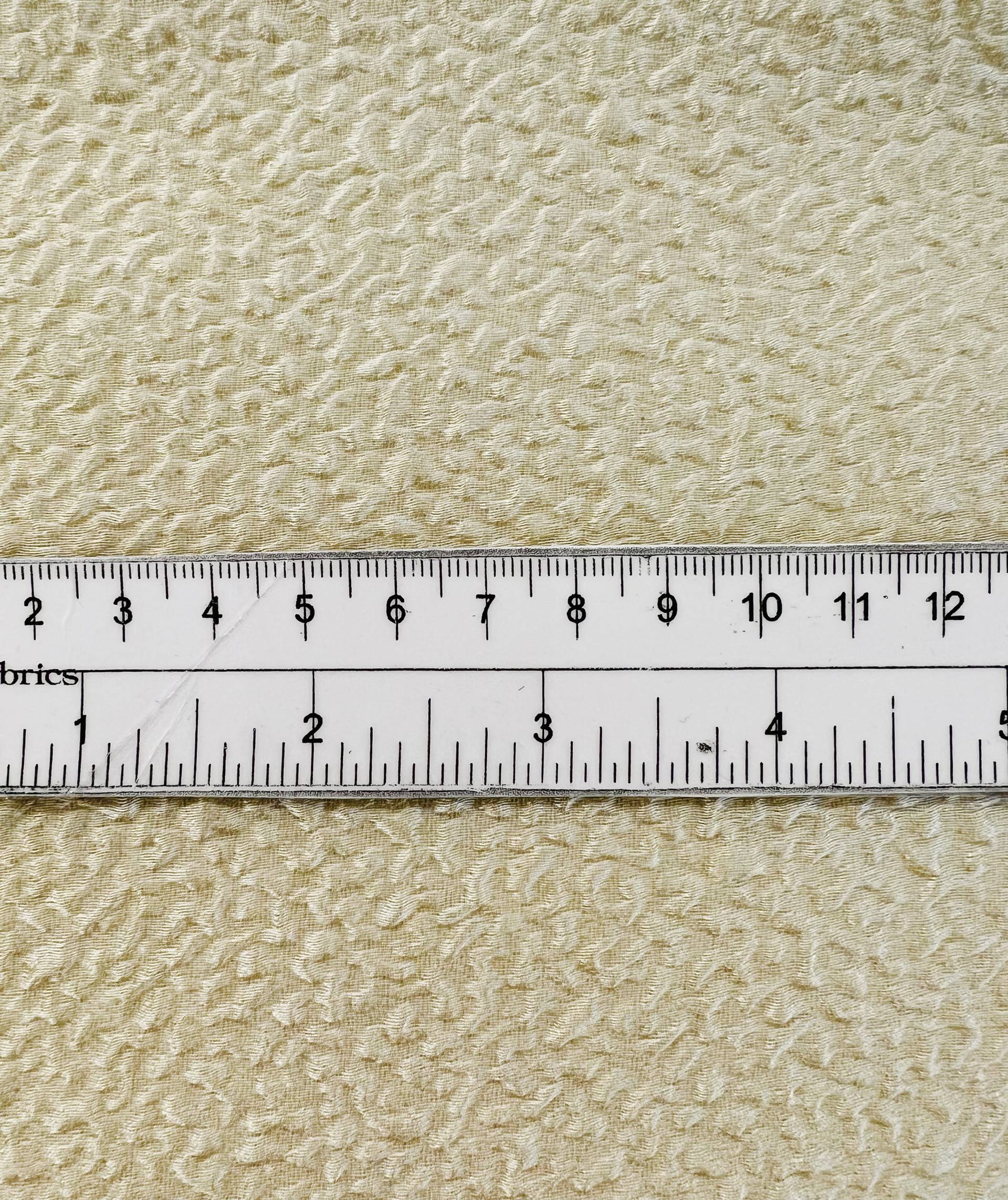 Silk Blend Organza Cloqué In Ivory