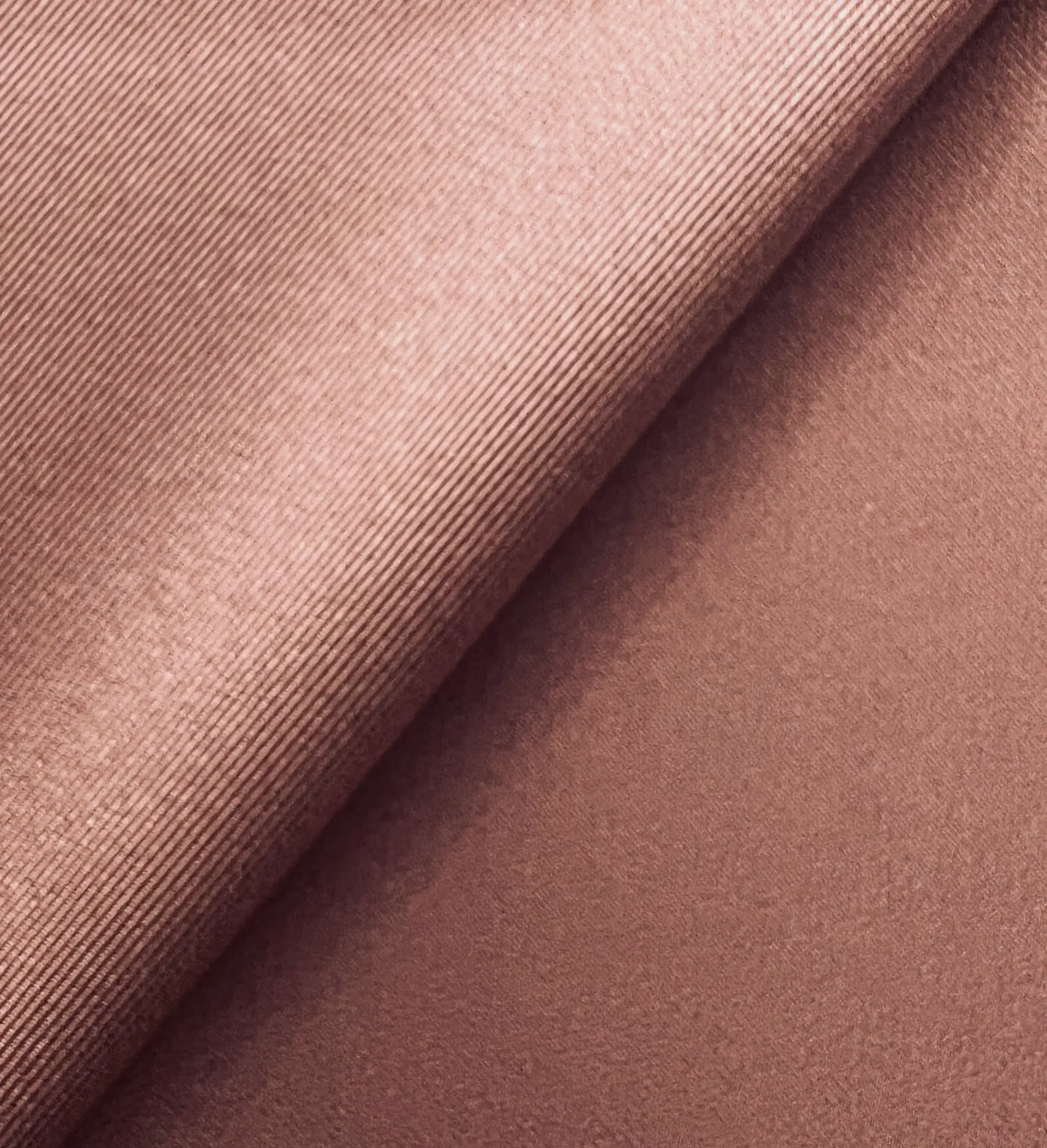 Stretch Twill Back Acetate Satin in Deep Mauve