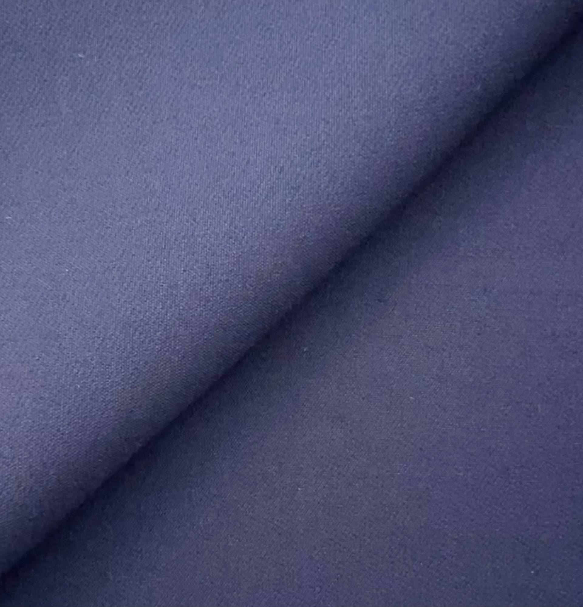 Couture Silk & Wool in Navy