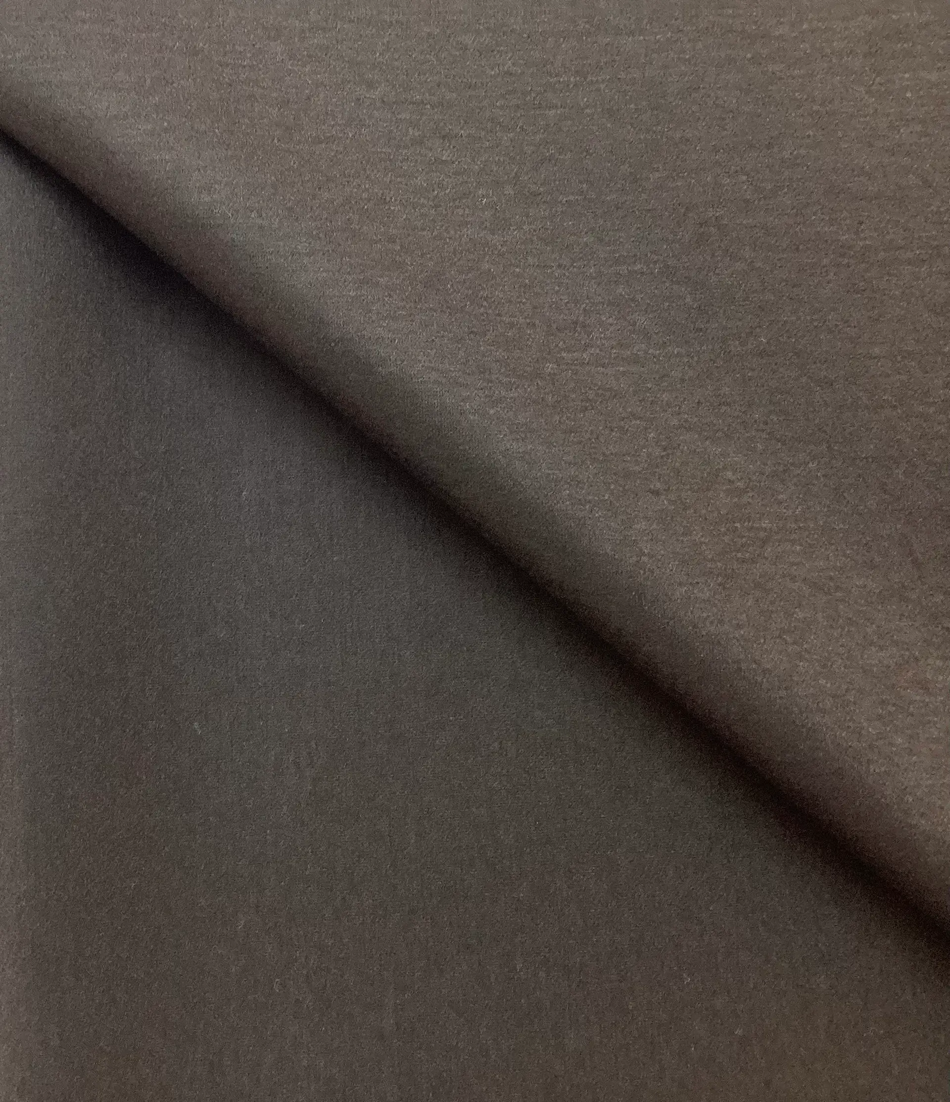 Italian Wool Nylon Lycra Blend Double Knit in Espresso 