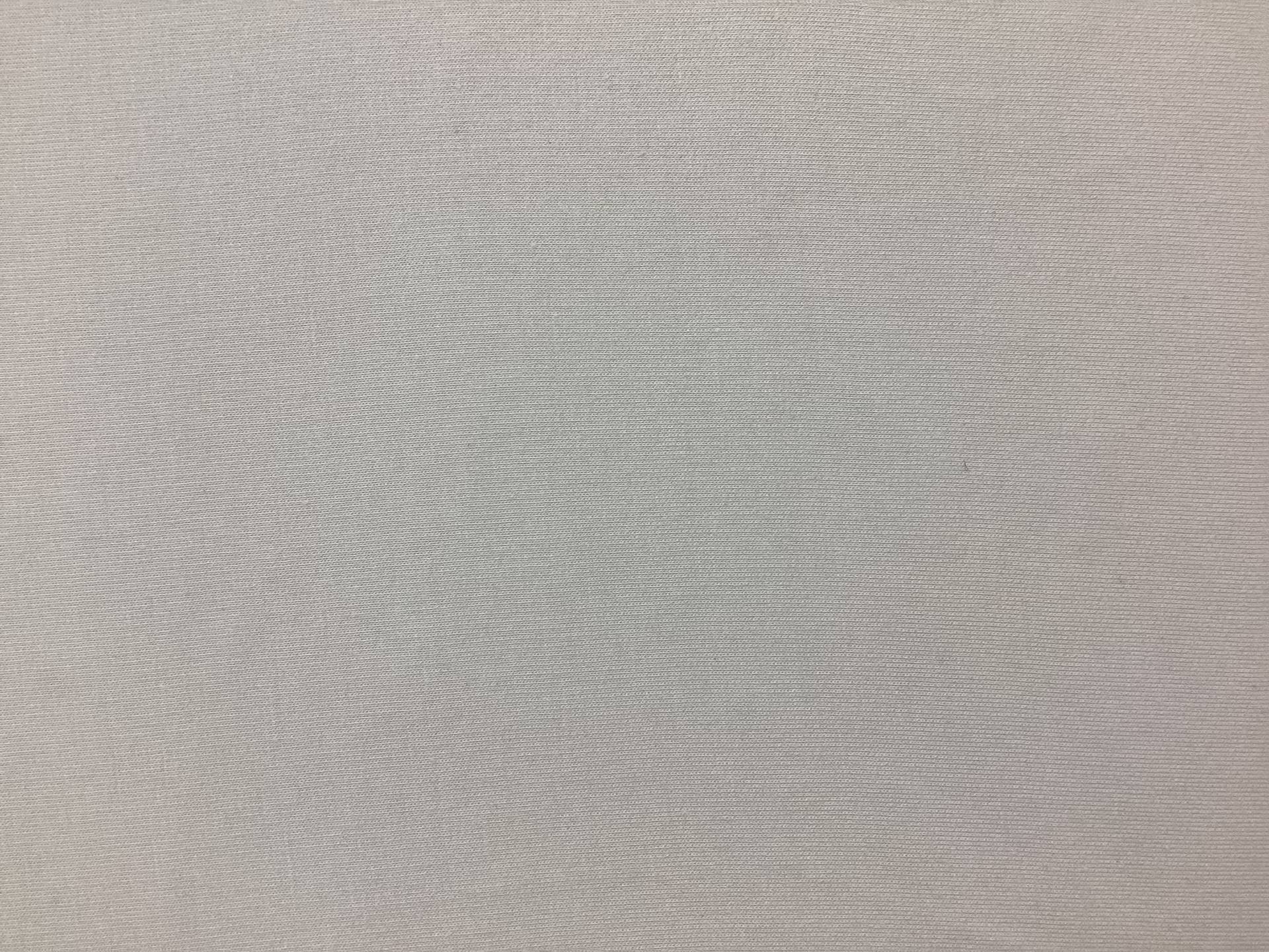 Cotton, Rayon & Lycra French Terry In White