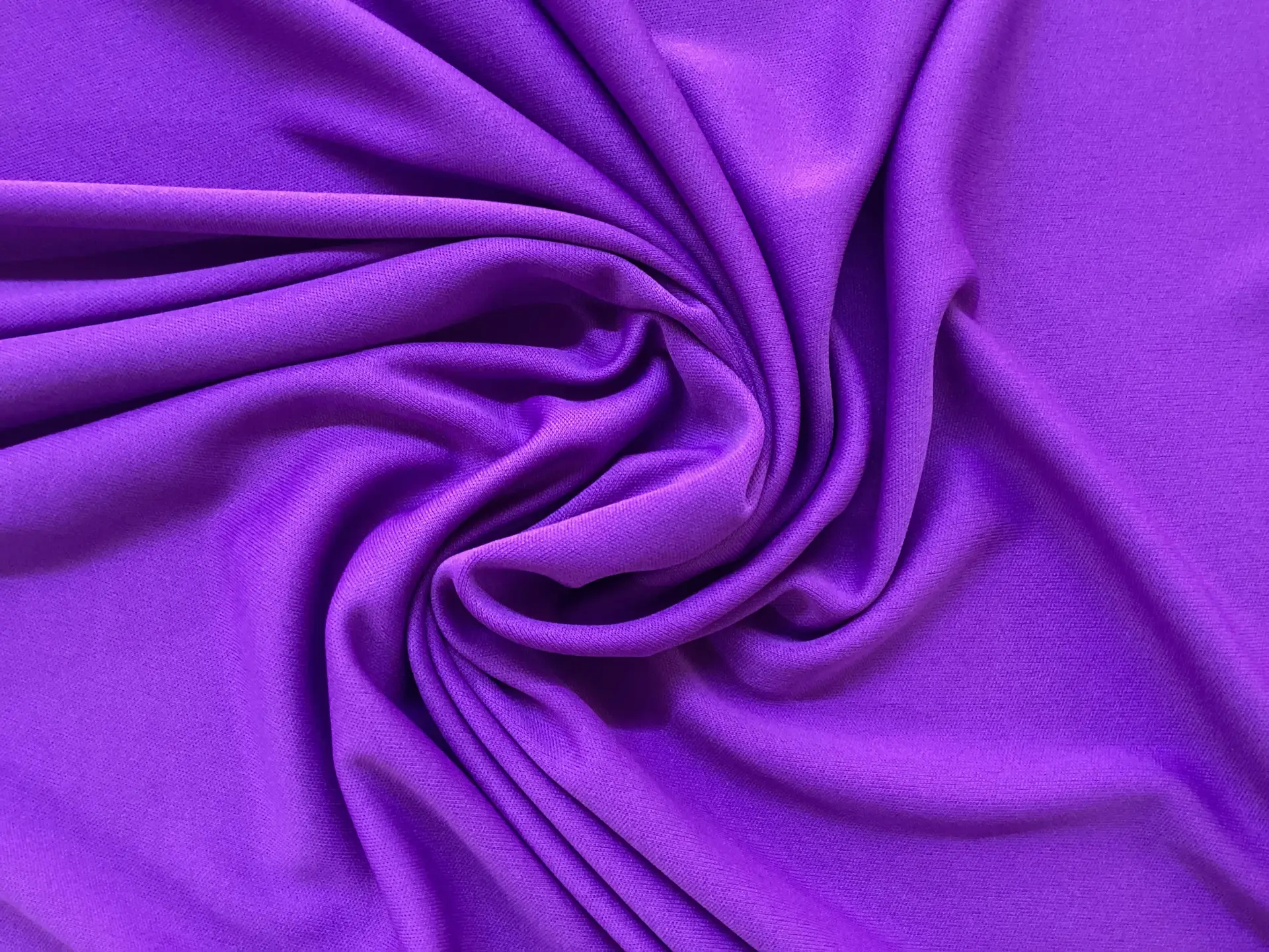 100% Polyester Knit Lining In Purple