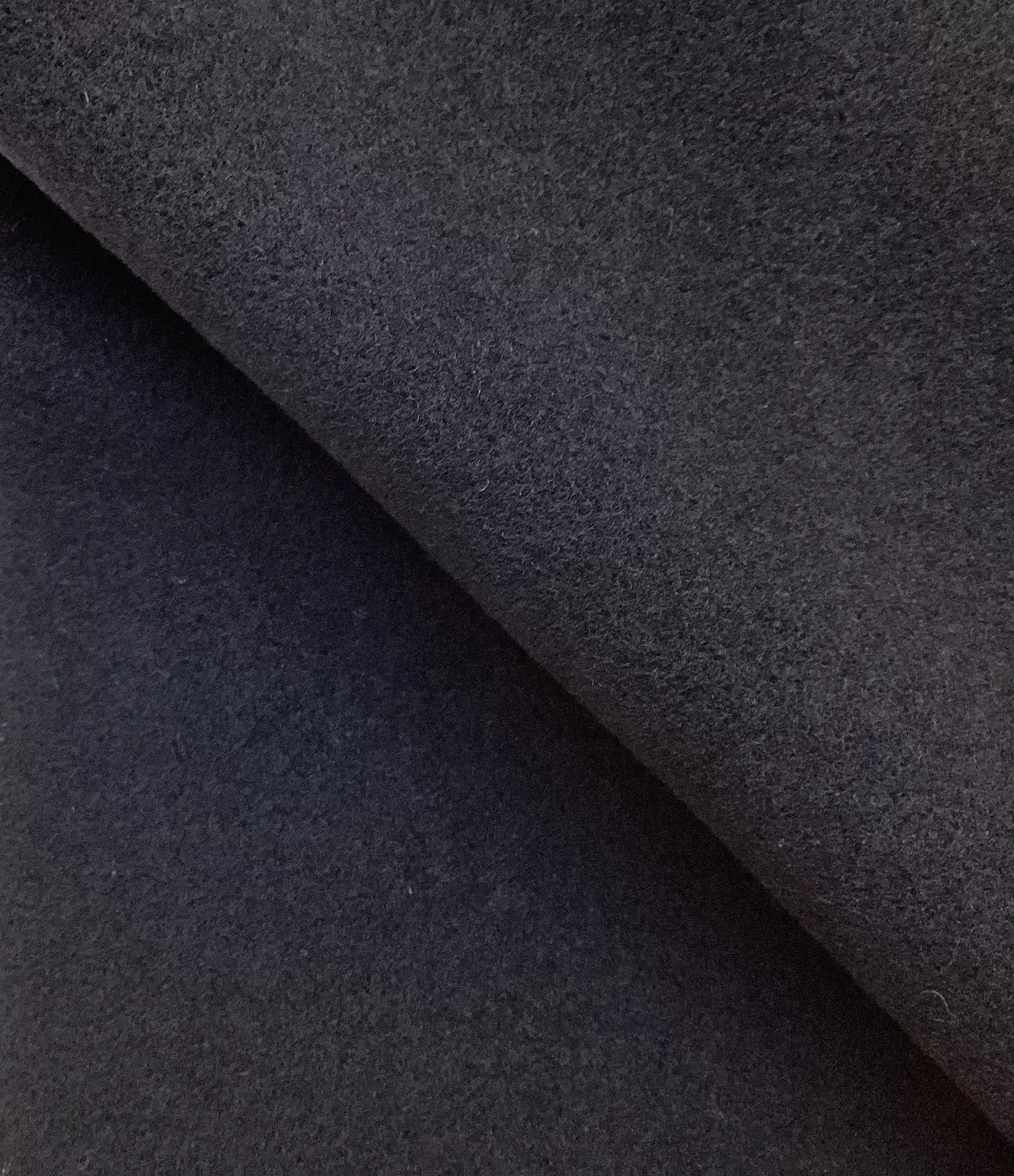 Made In Italy Cashmere & Wool Coating In Black
