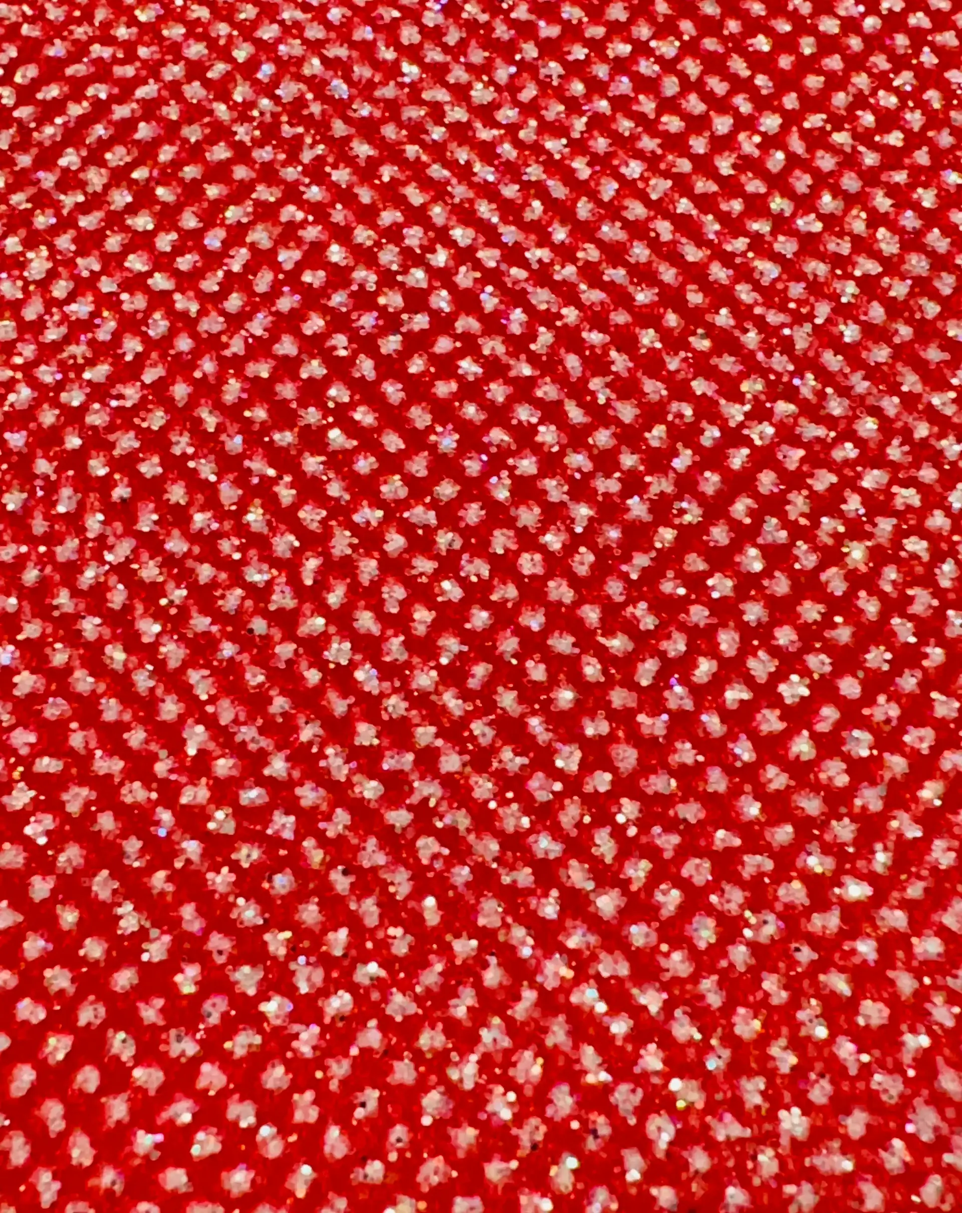 Glitter Tulle in Red