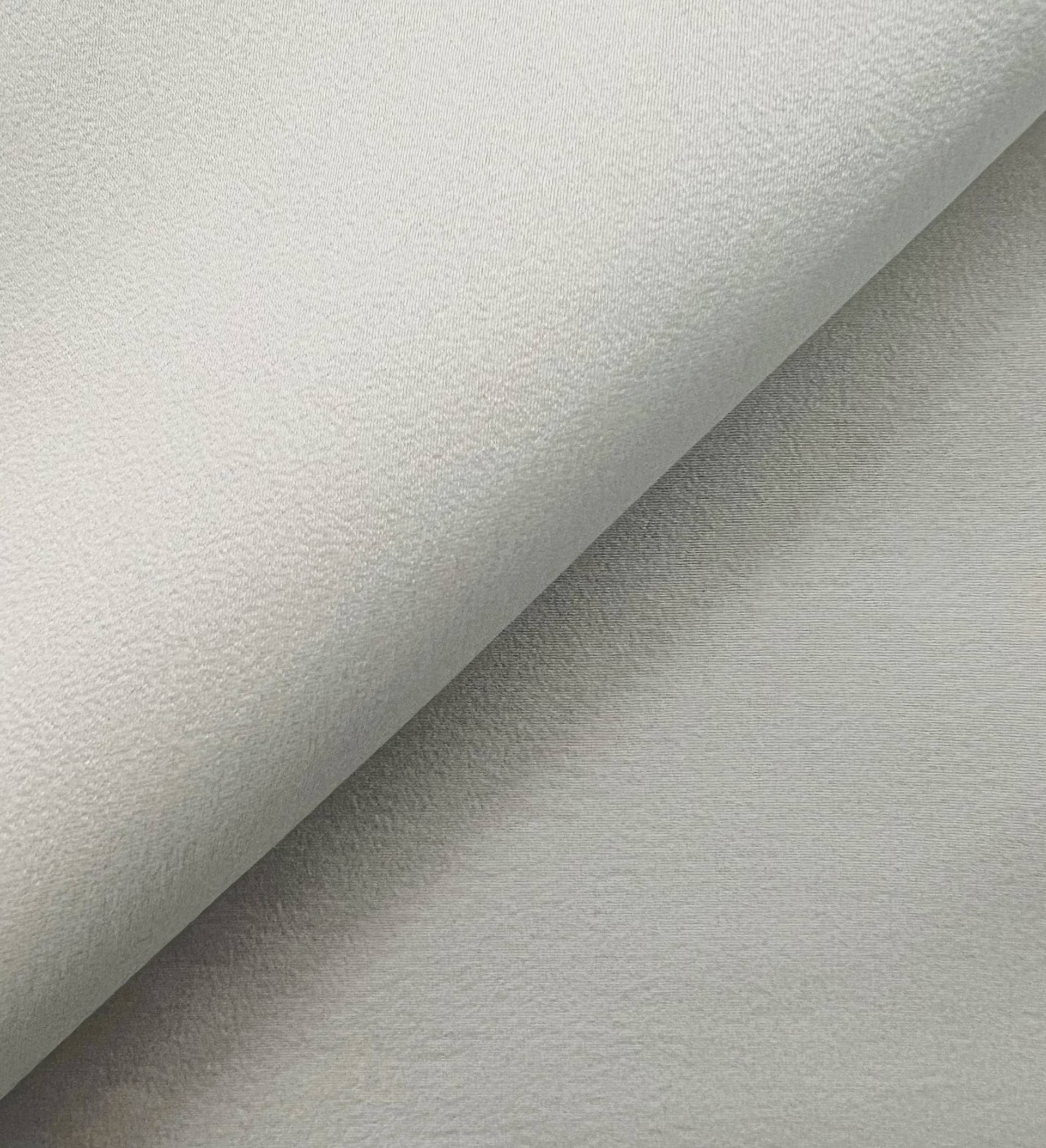 Pebble Shimmer Organza in White