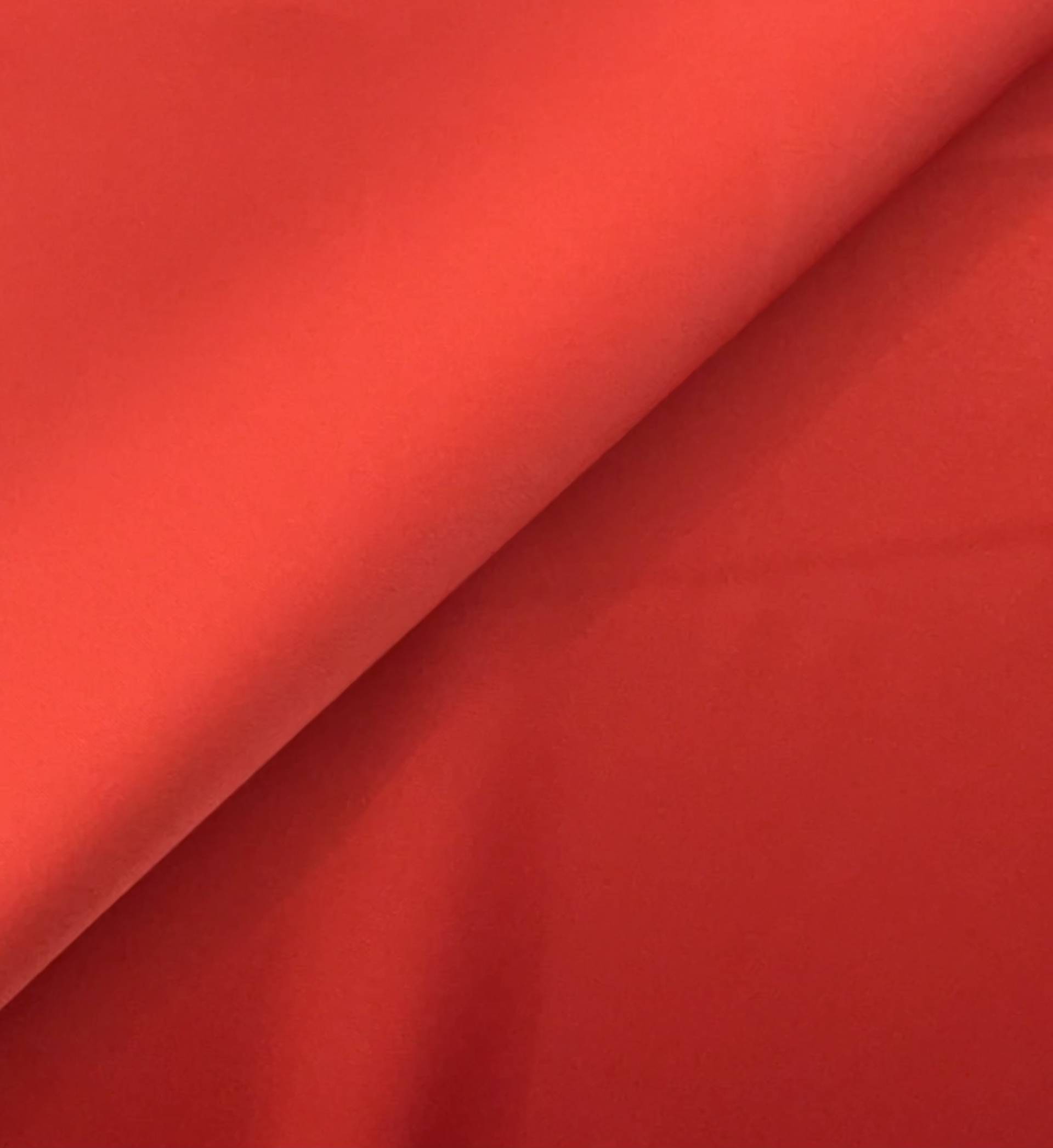 ACETATE FAILLE BACK SATIN IN BLOOD ORANGE