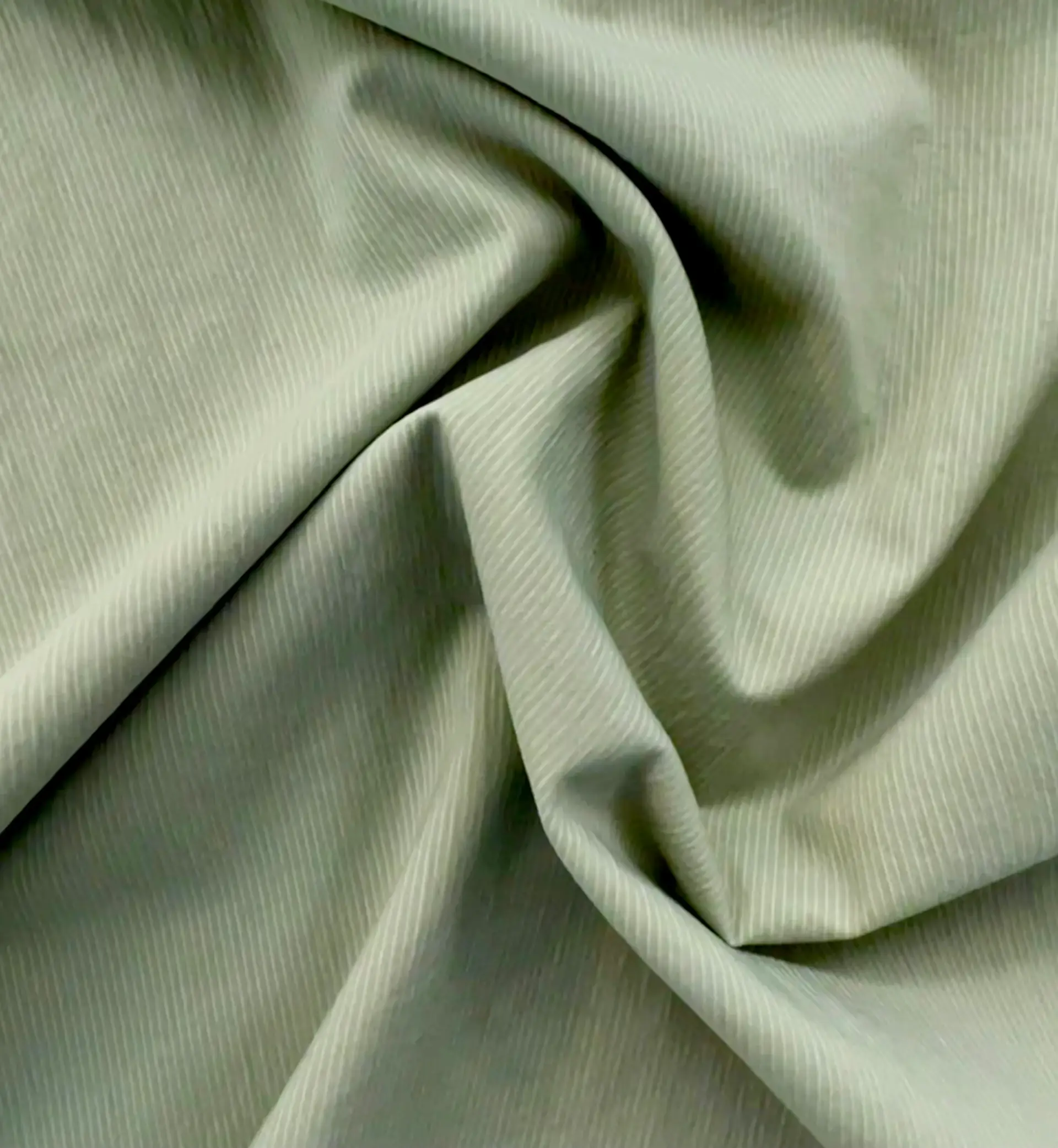 Stretch Nylon in Sage