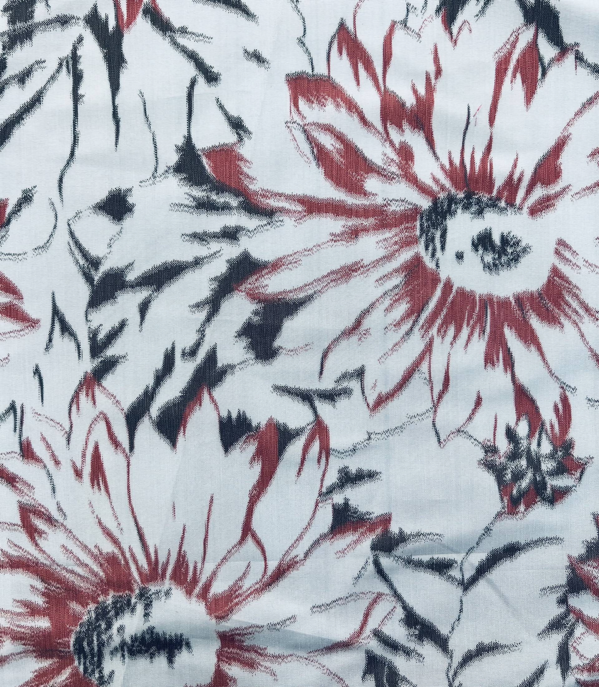 Printed Polyester Faille