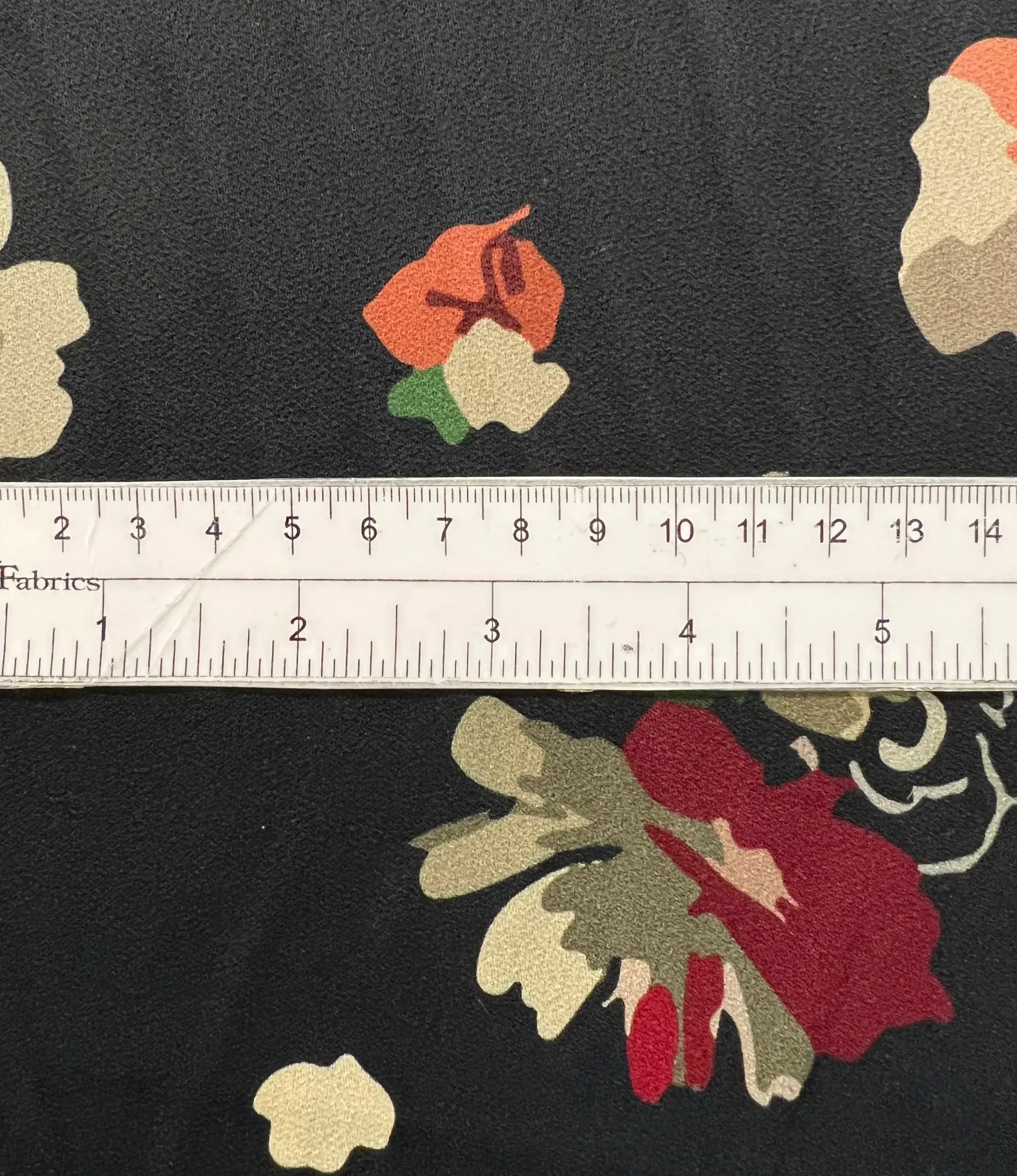 Printed Pre-Fused Rayon Crepe Back Satin