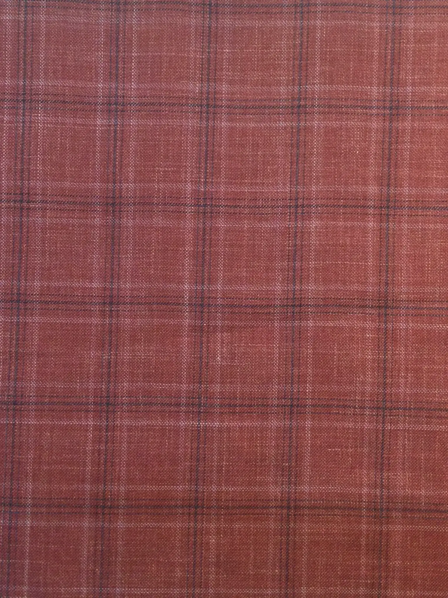 Italian Loro Piana Wool/Silk/Linen Plaid