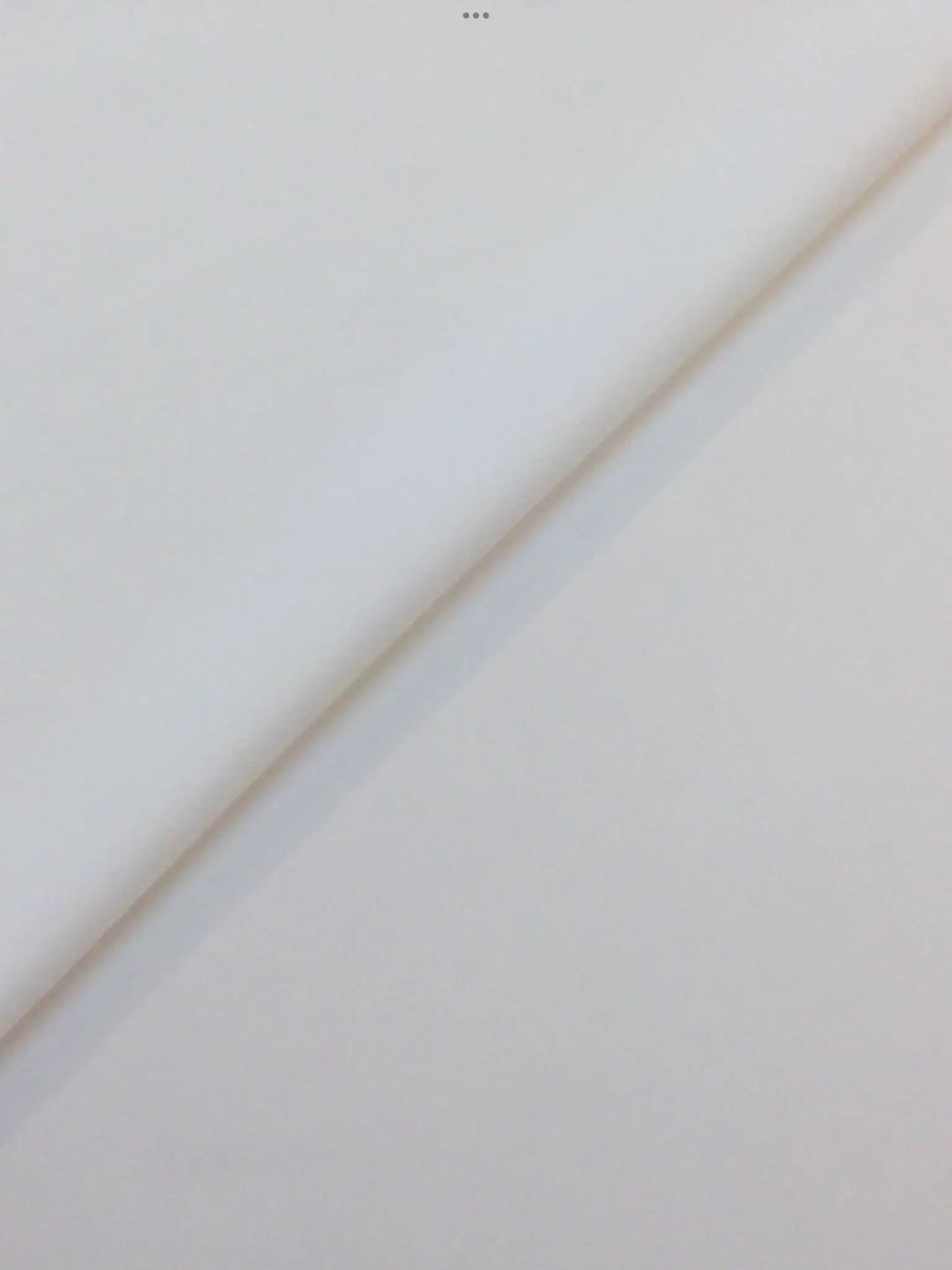 "Kalahari" Polyester Crepe in White