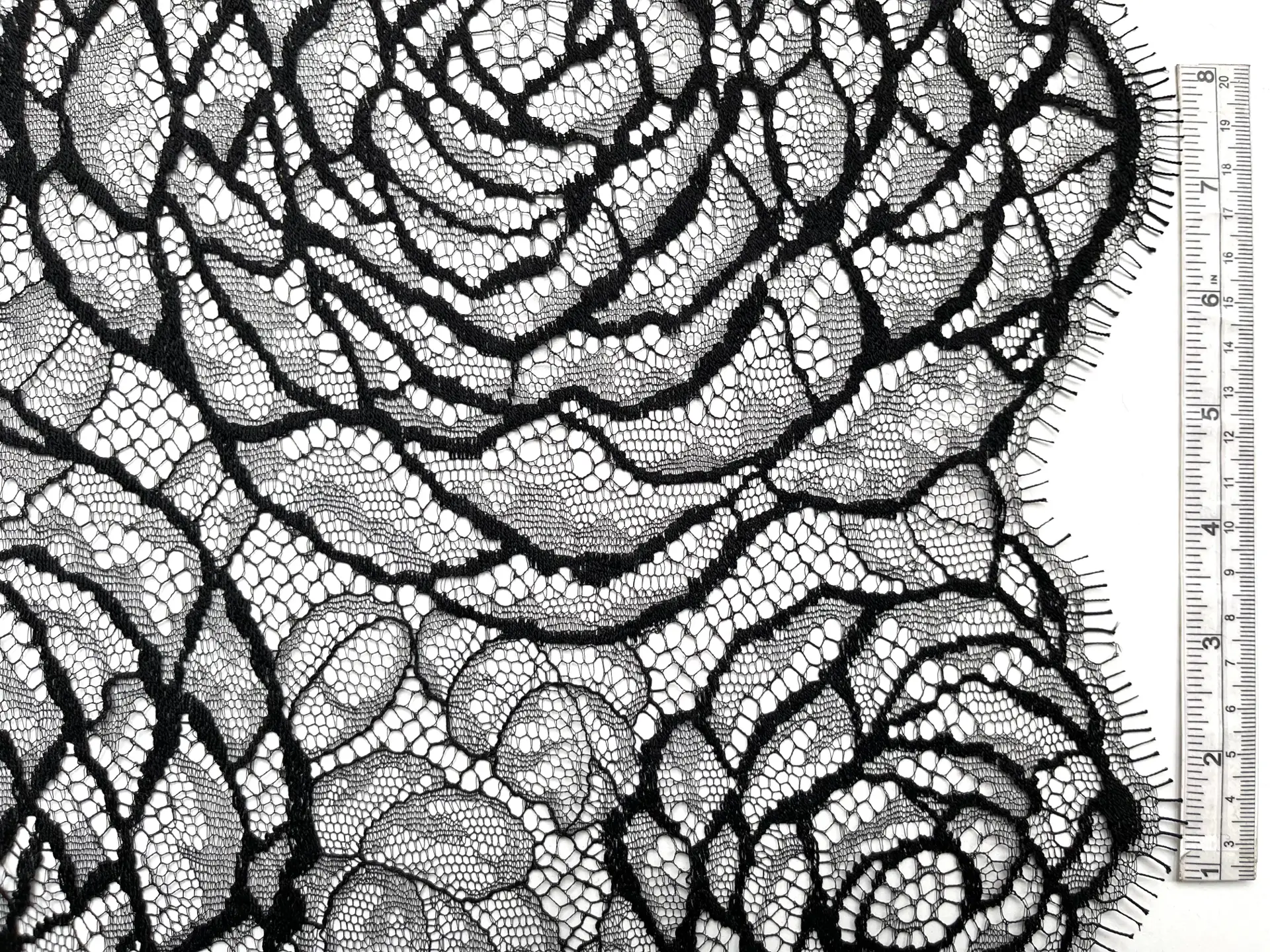 Chantilly Lace Made in France "Cabbage Rose"