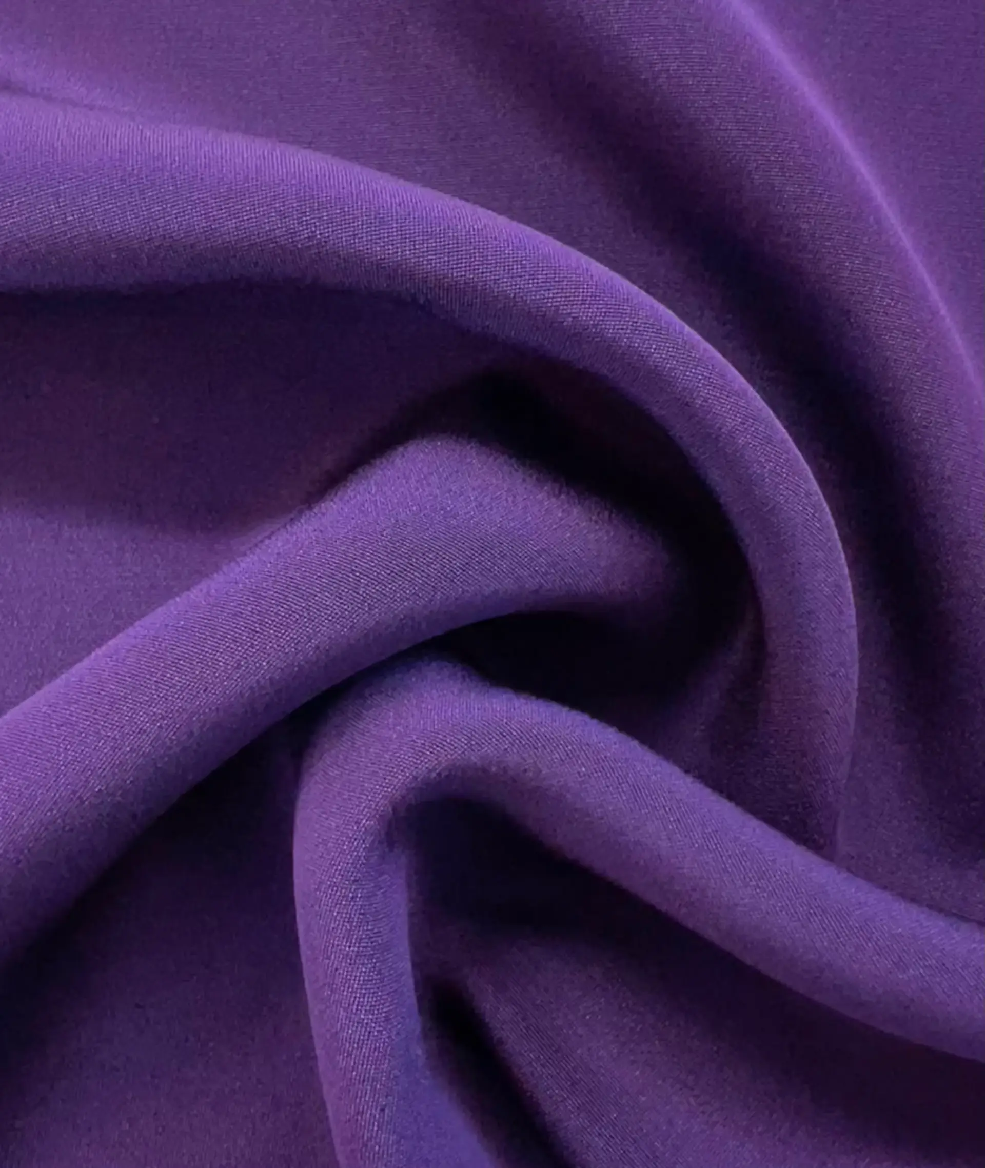 100% 4 Ply Silk Crepe in Purple
