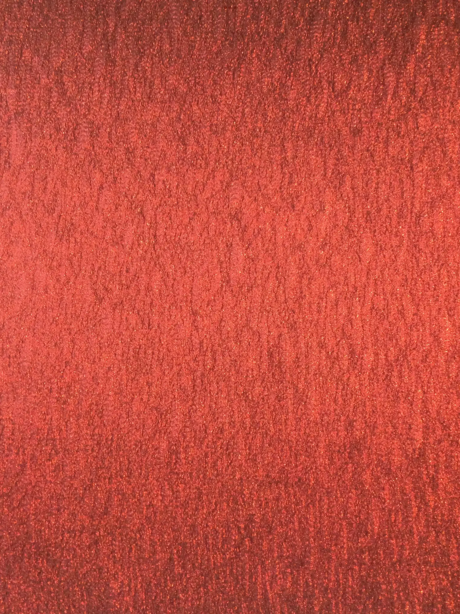 Crinkled Lame' in Red