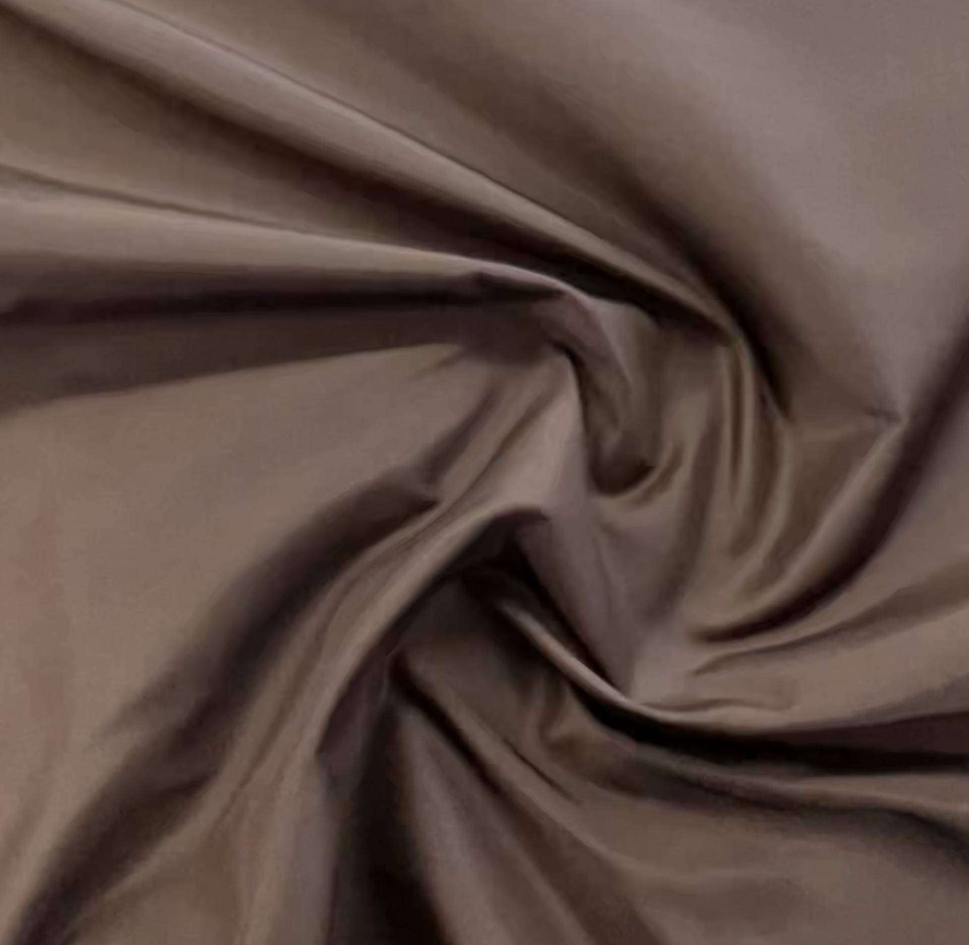 Pure Silk Taffeta in Chocolate 