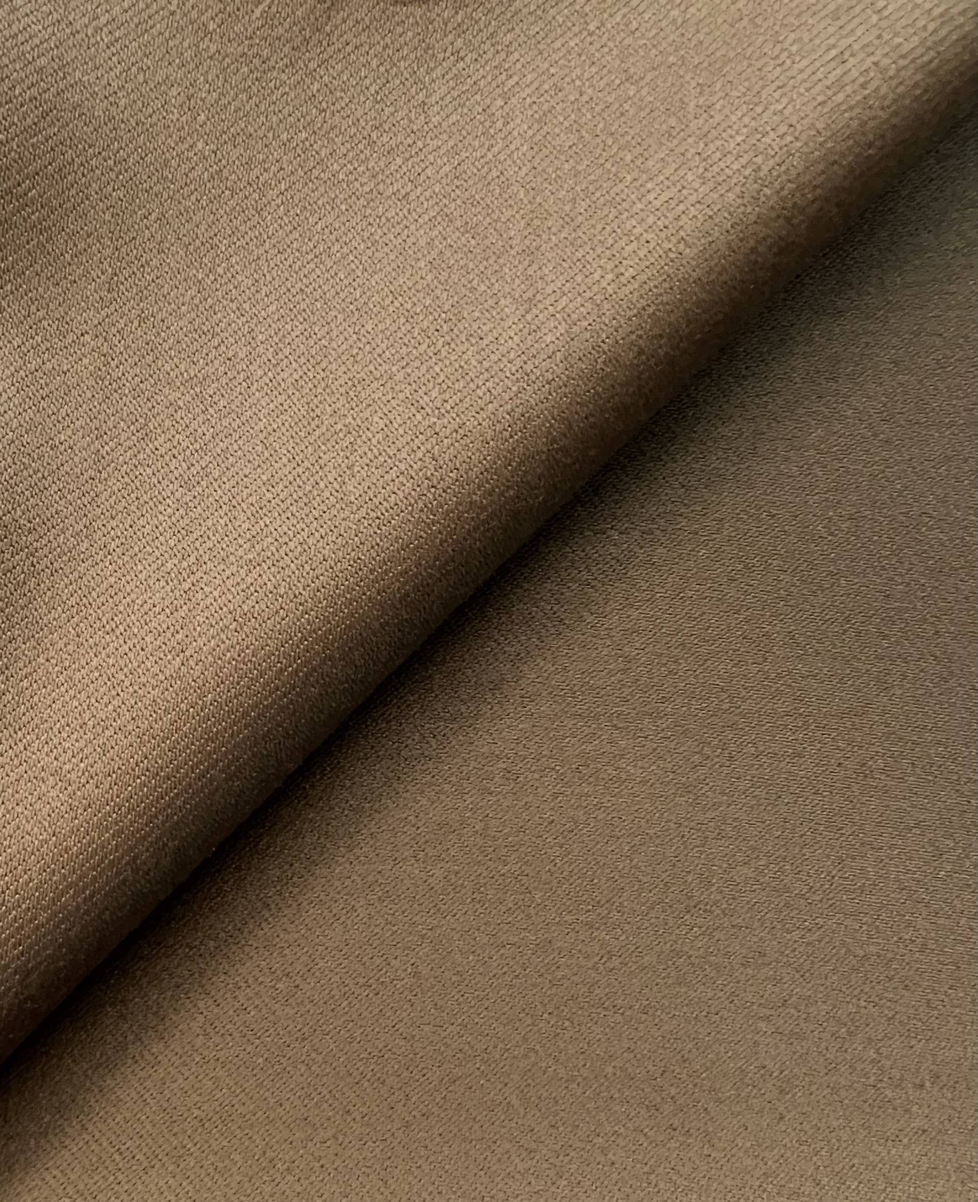 Italian Wool Twill Satin Faille in Khaki Green