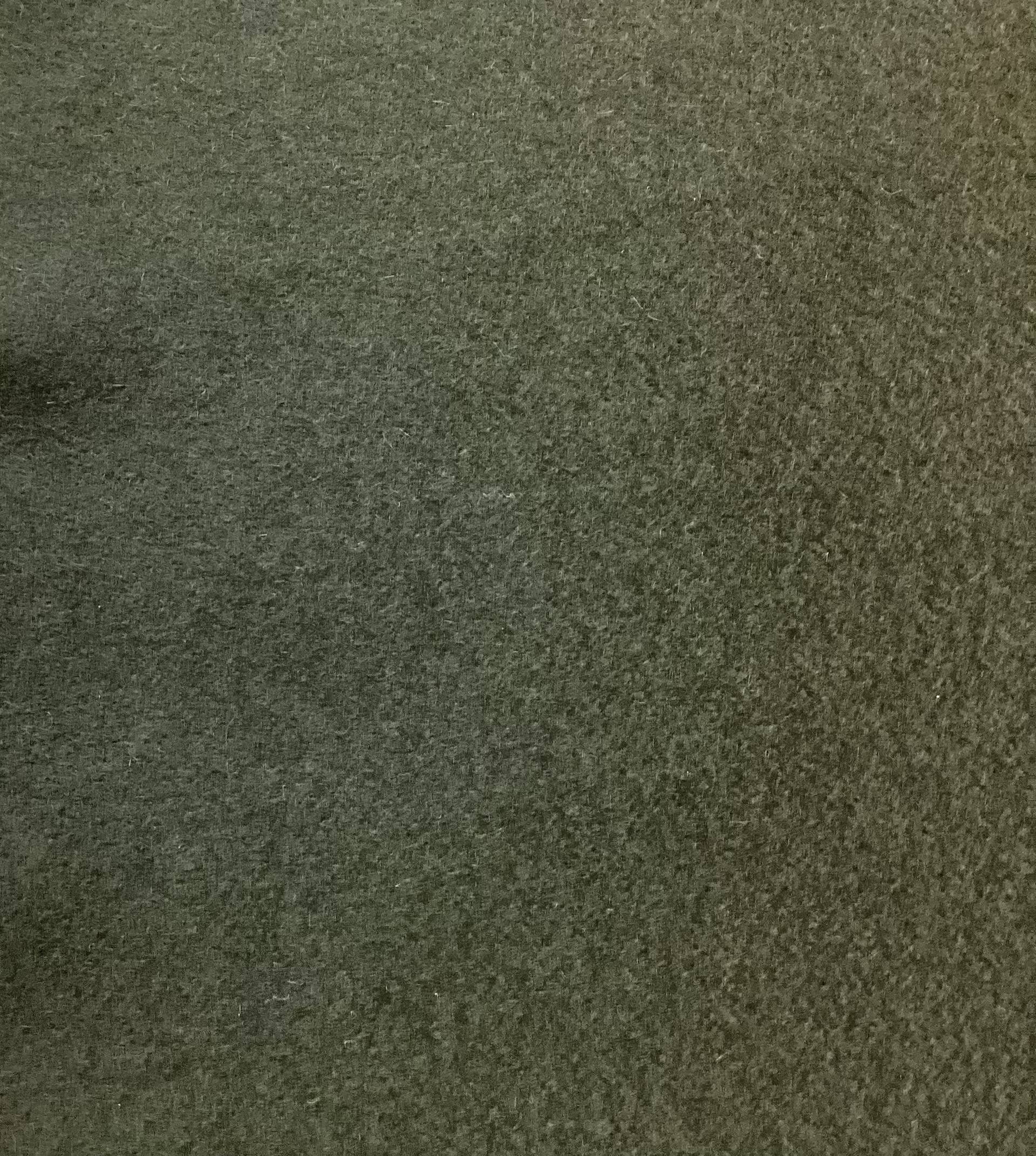 Italian Cashmere Jacketing Coating in Seaweed