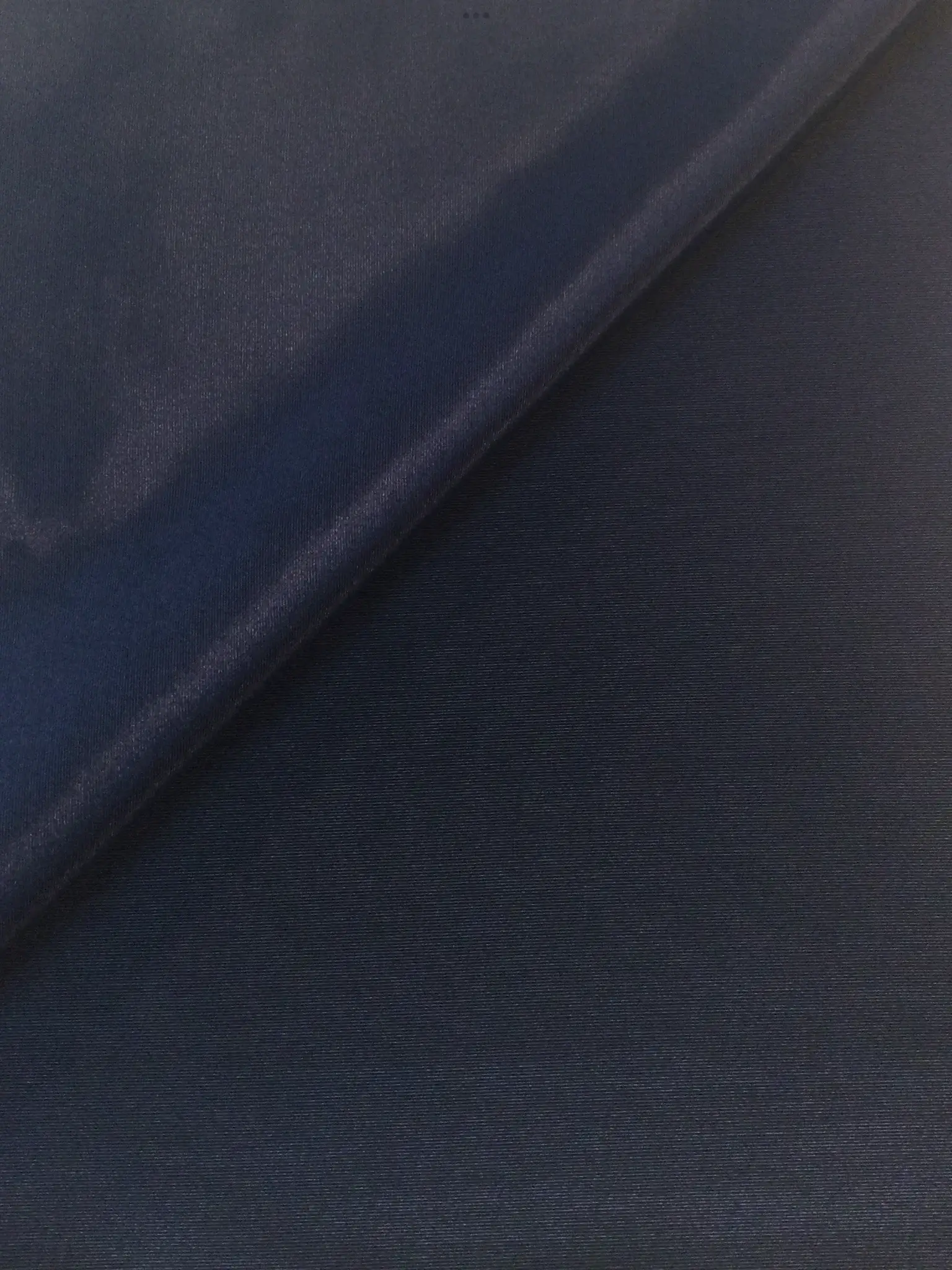 Polyester Bengaline Faille in Marine Navy