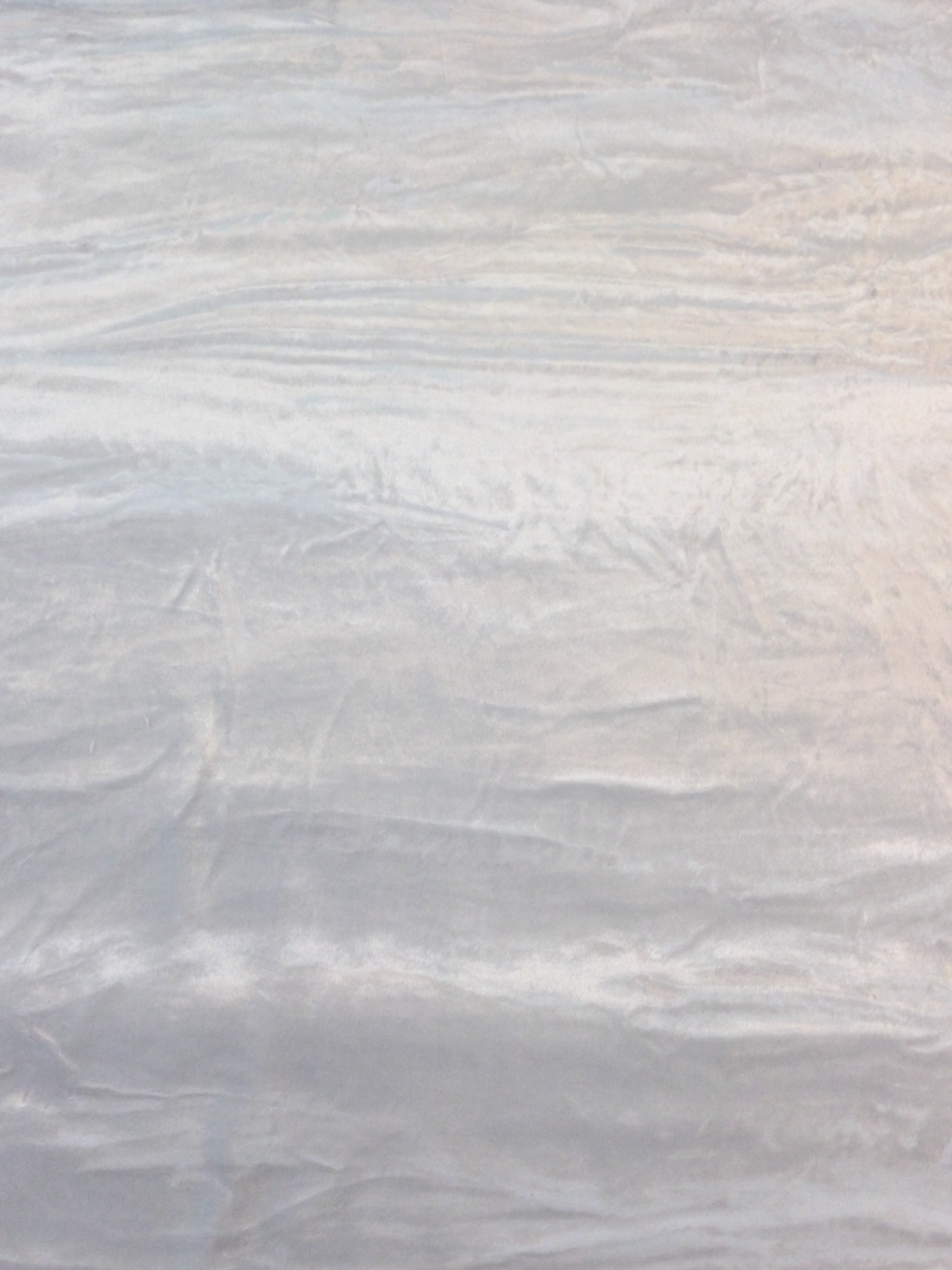 Silk-Rayon Panne' Velvet in Ice Grey