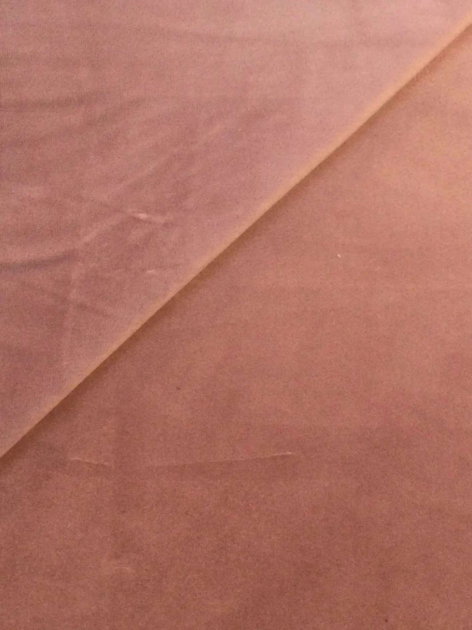 Polyester Velvet in Blush
