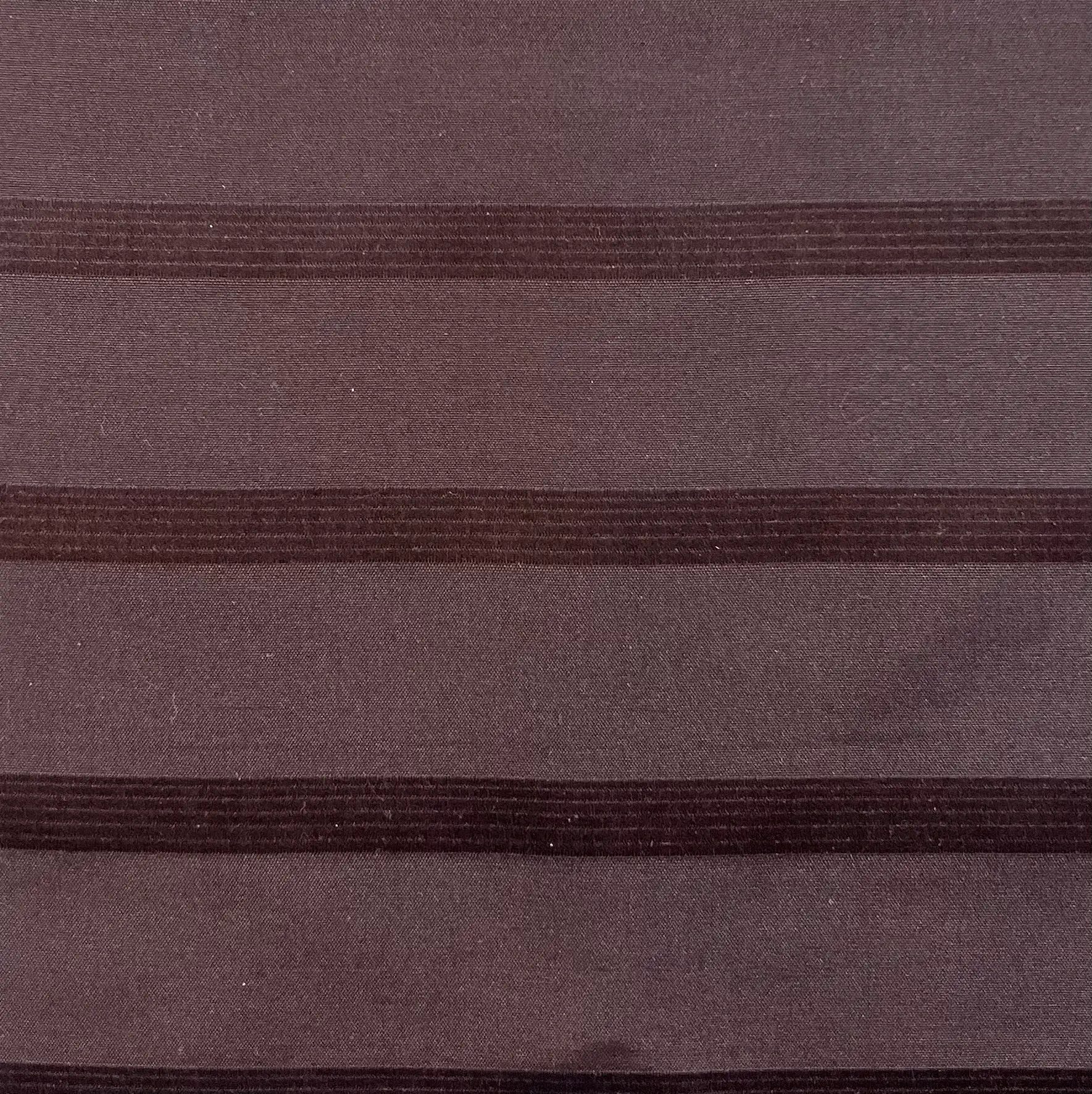 Made in Italy Pure Silk Wide Stripe Jacquard in Espresso