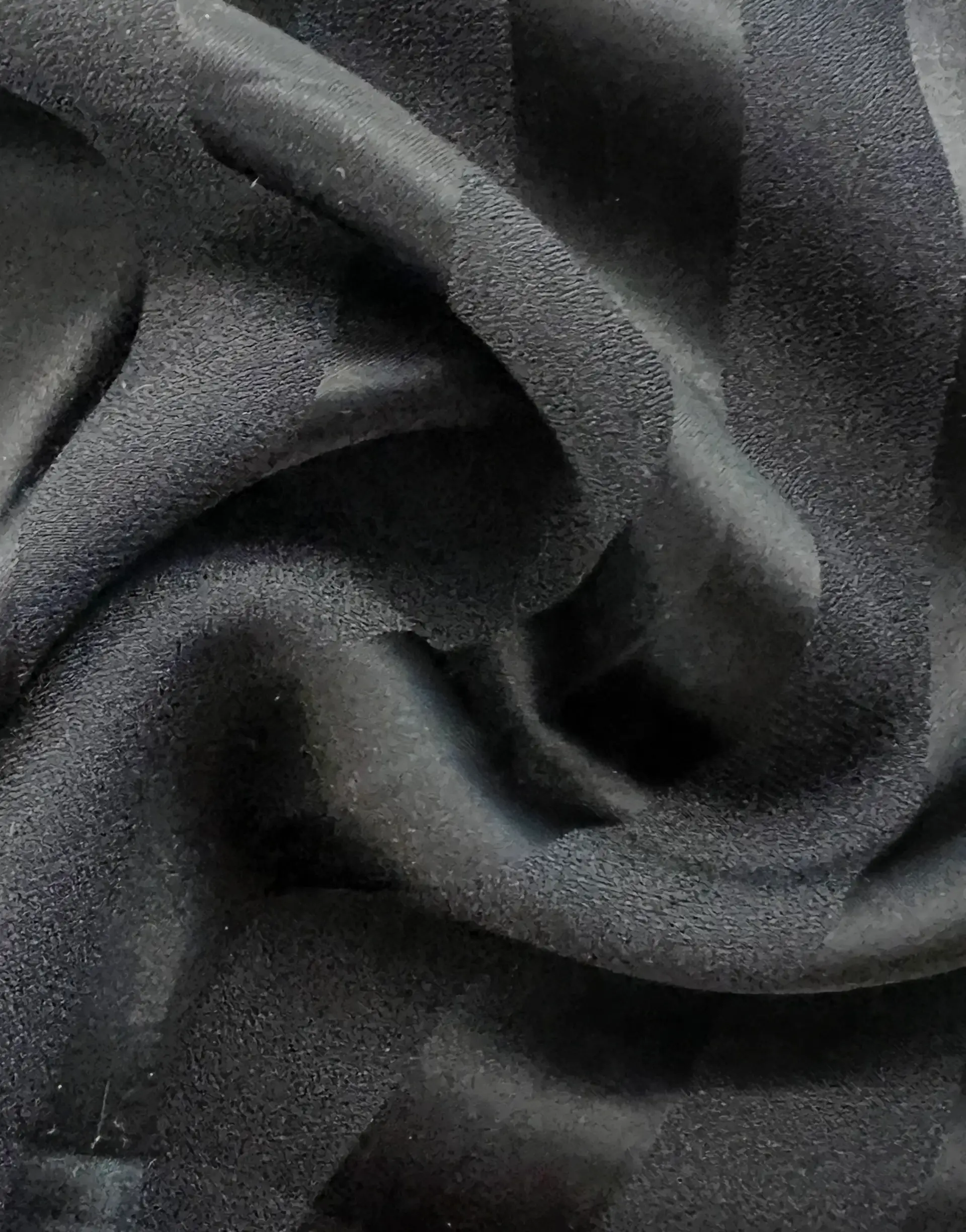 Japanese Triacetate/Polyester Crepe Satin Stripe Jacquard in Black