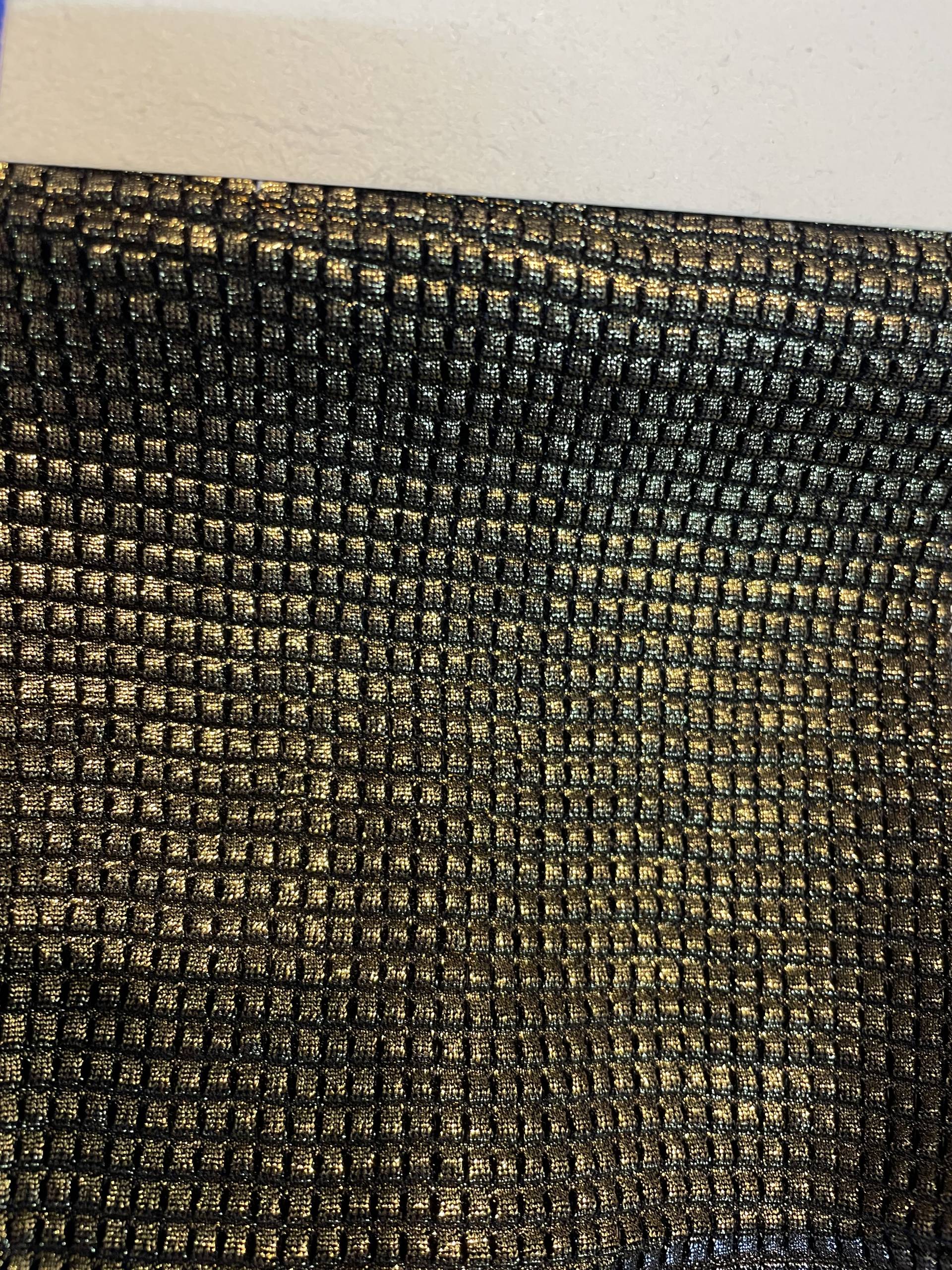 Metallic Scale Knit in Gold