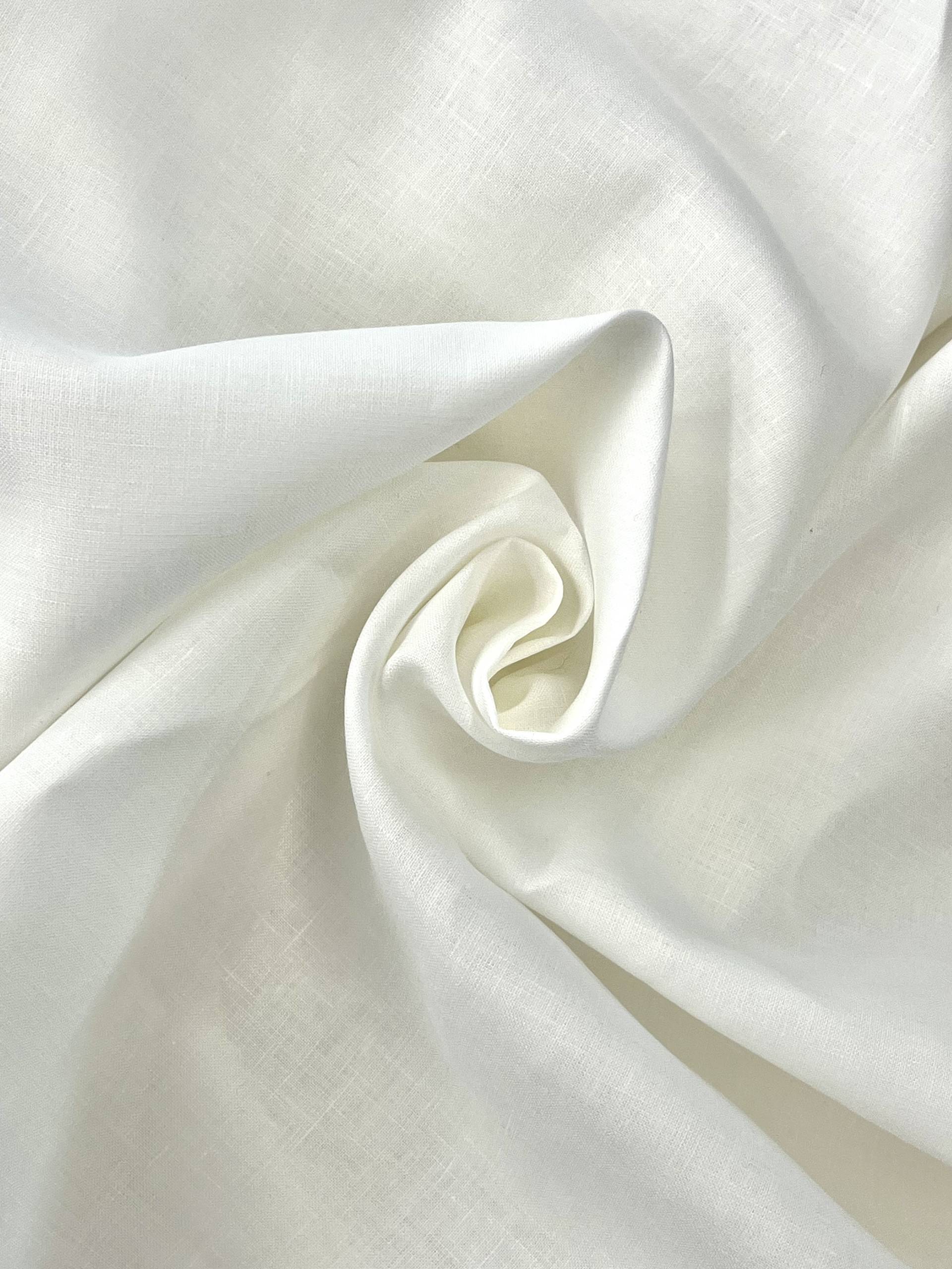 Handkerchief Linen in White