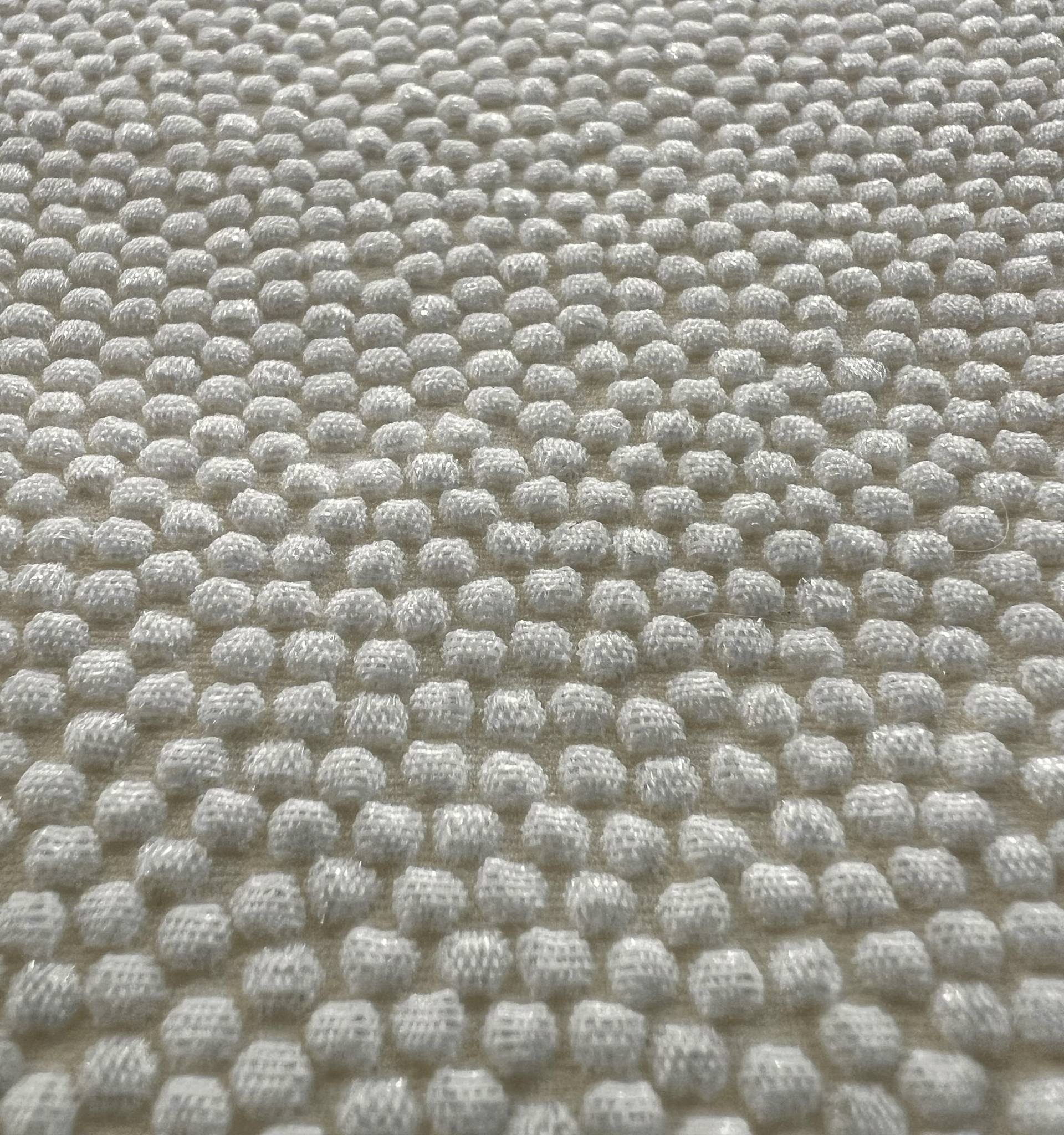 Stretch Metallic Pebble Brocade in Ivory