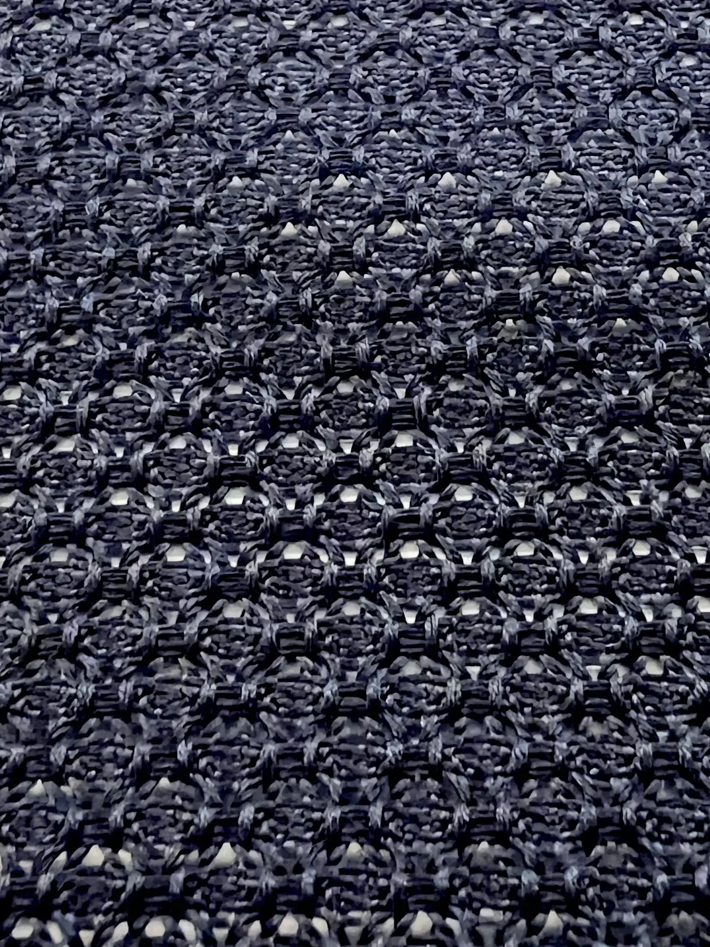 Silk Grenadine in Navy