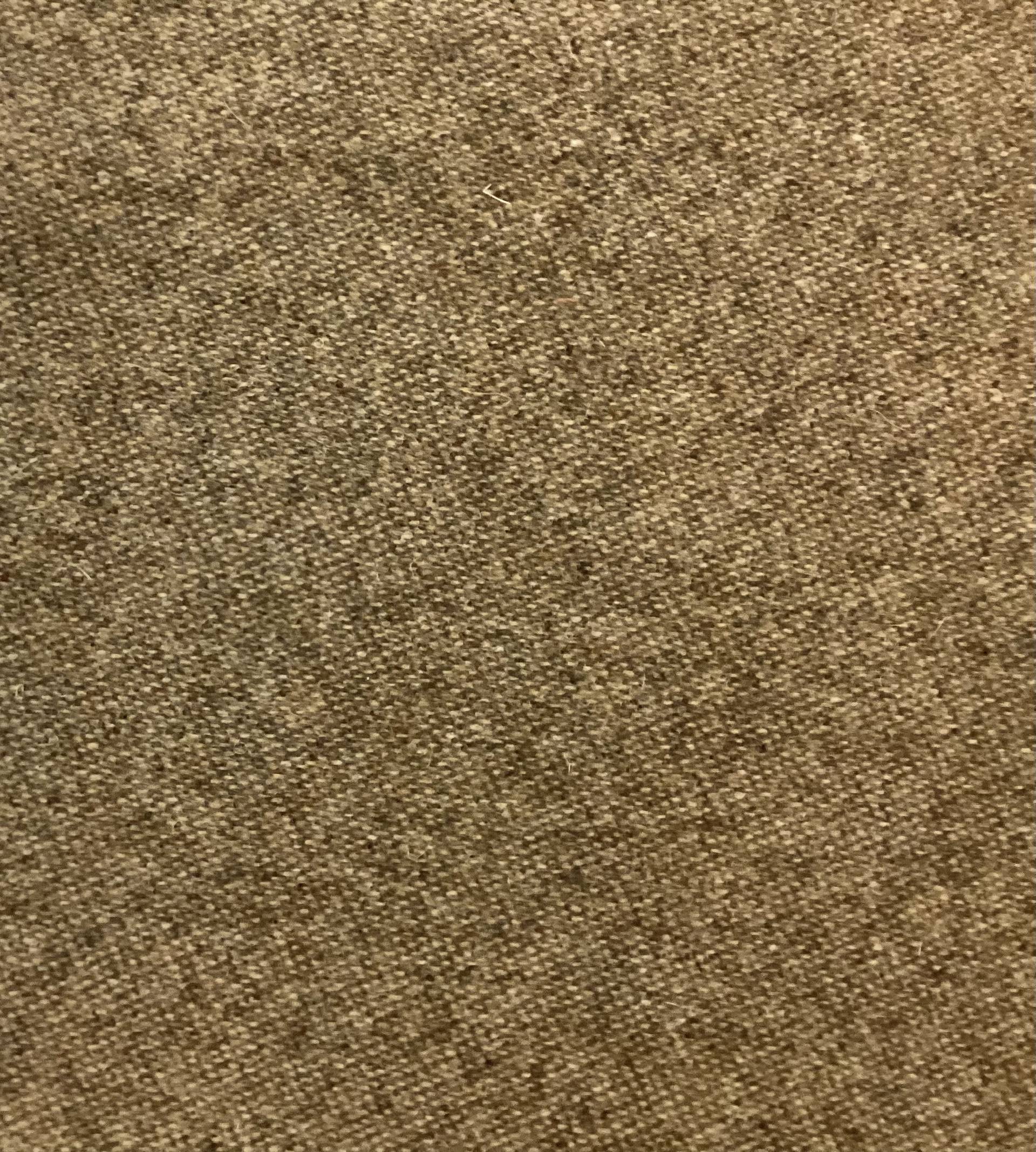 100% Wool Tweed In Army Khaki