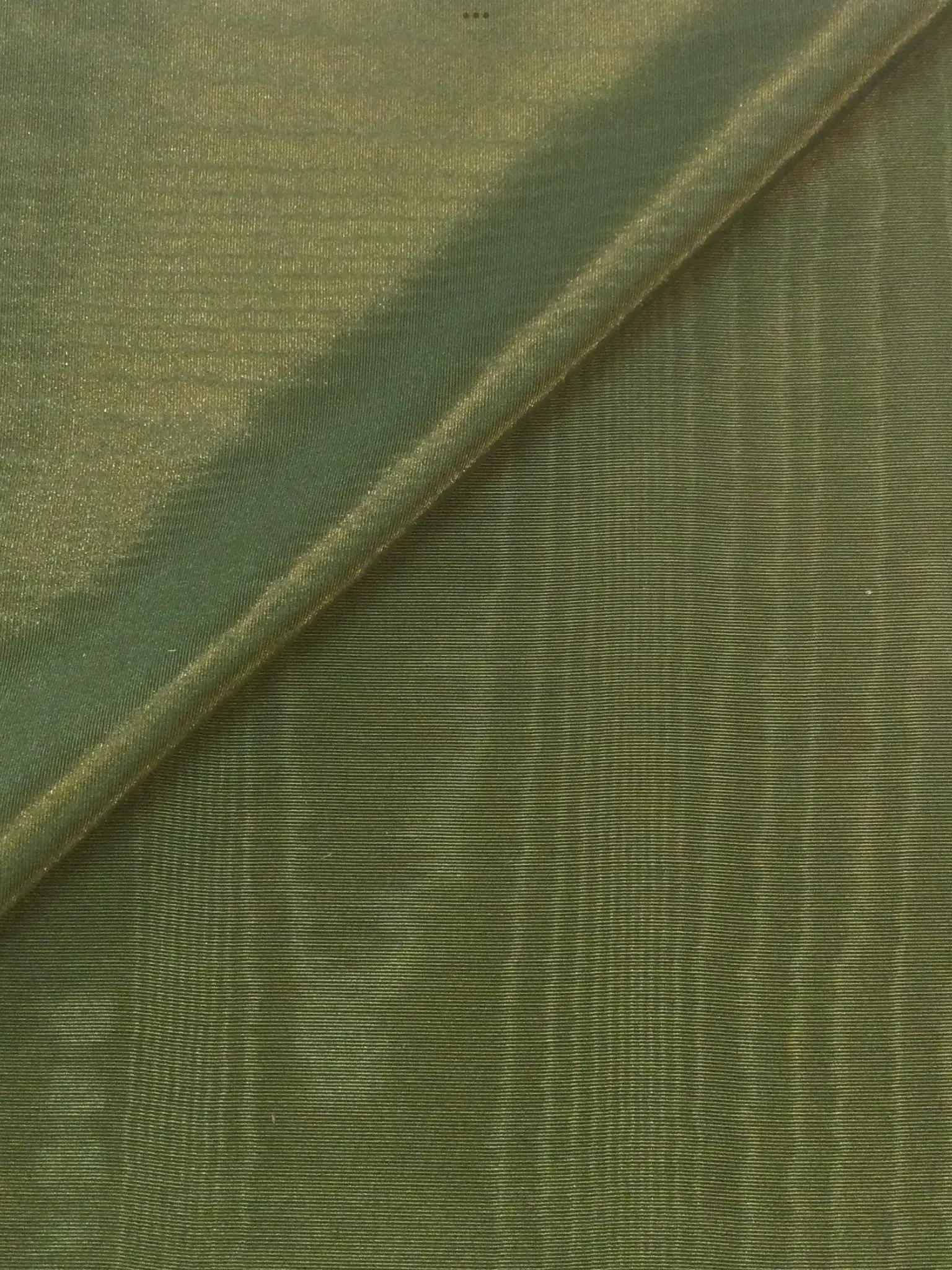 Polyester Moire' Faille in Forest Green
