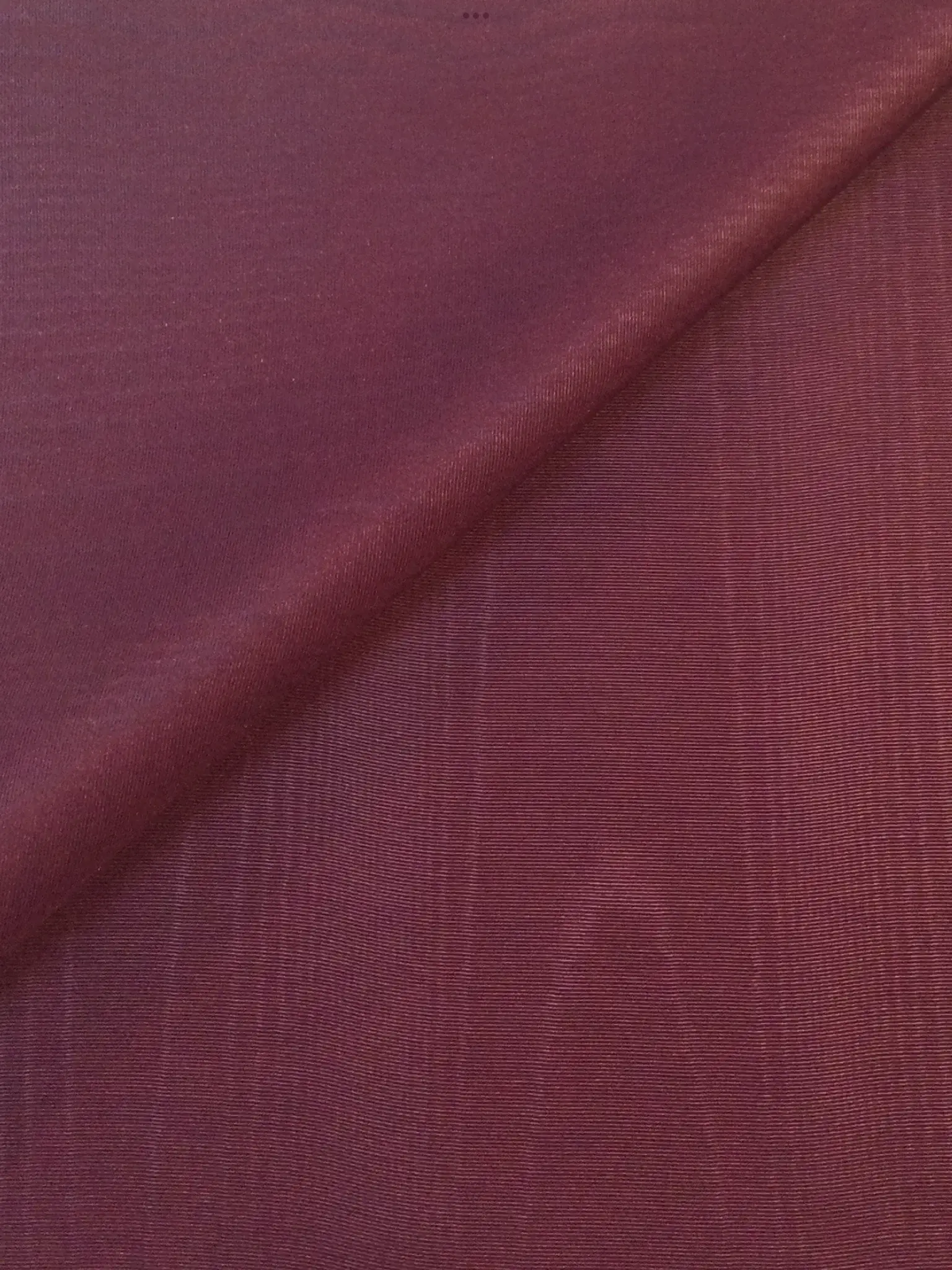 Polyester Moire' Faille in Ultra Burgundy