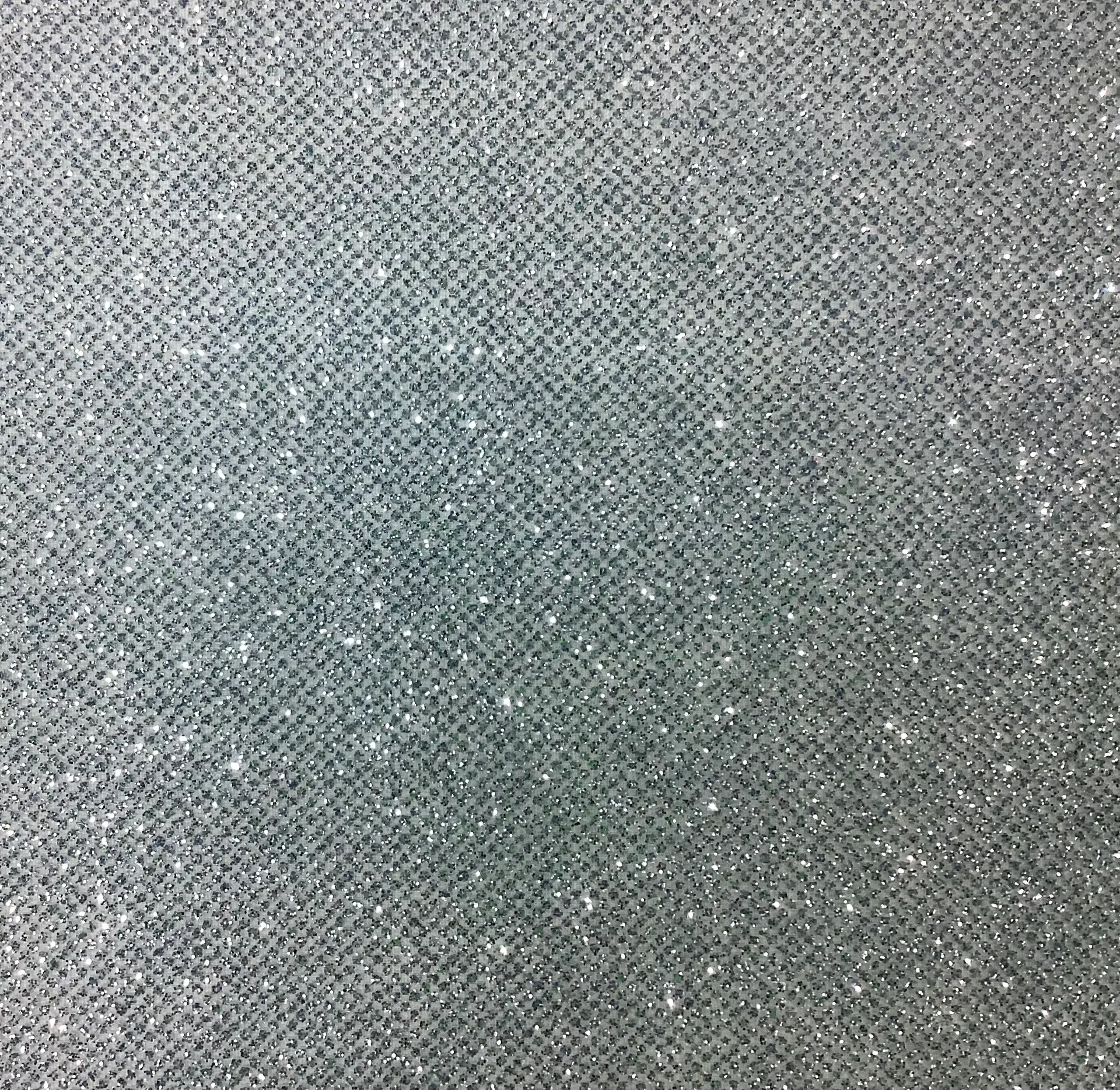 Glitter Mesh in Sky Blue