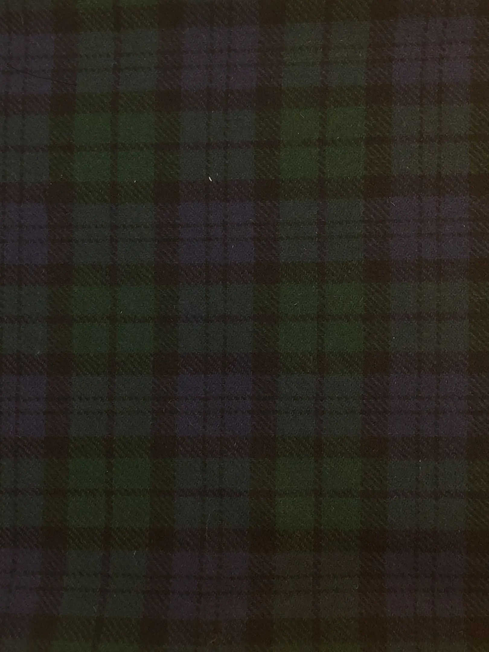 Made in Italy Loro Piana 100% Wool Tartan Tweed