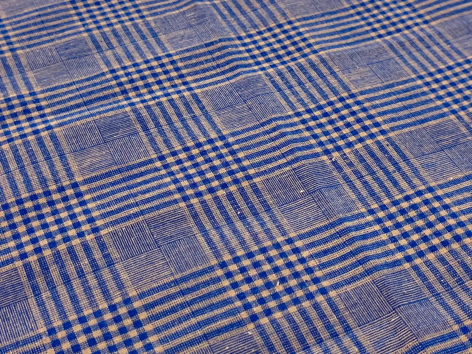 Cotton Glen Plaid in Blue