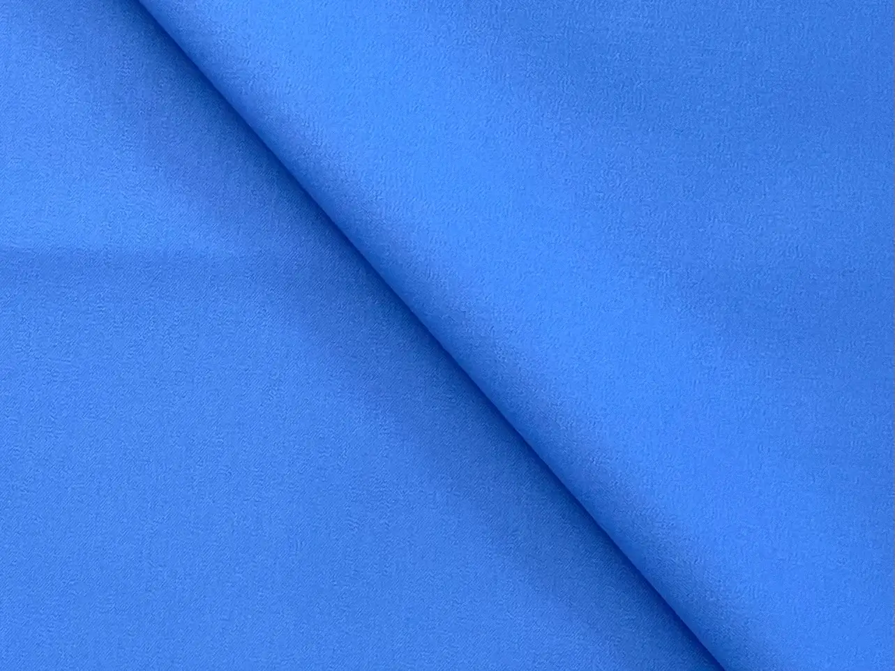Made in Switzerland Cotton Lycra Bi-Stretch in Electric Blue