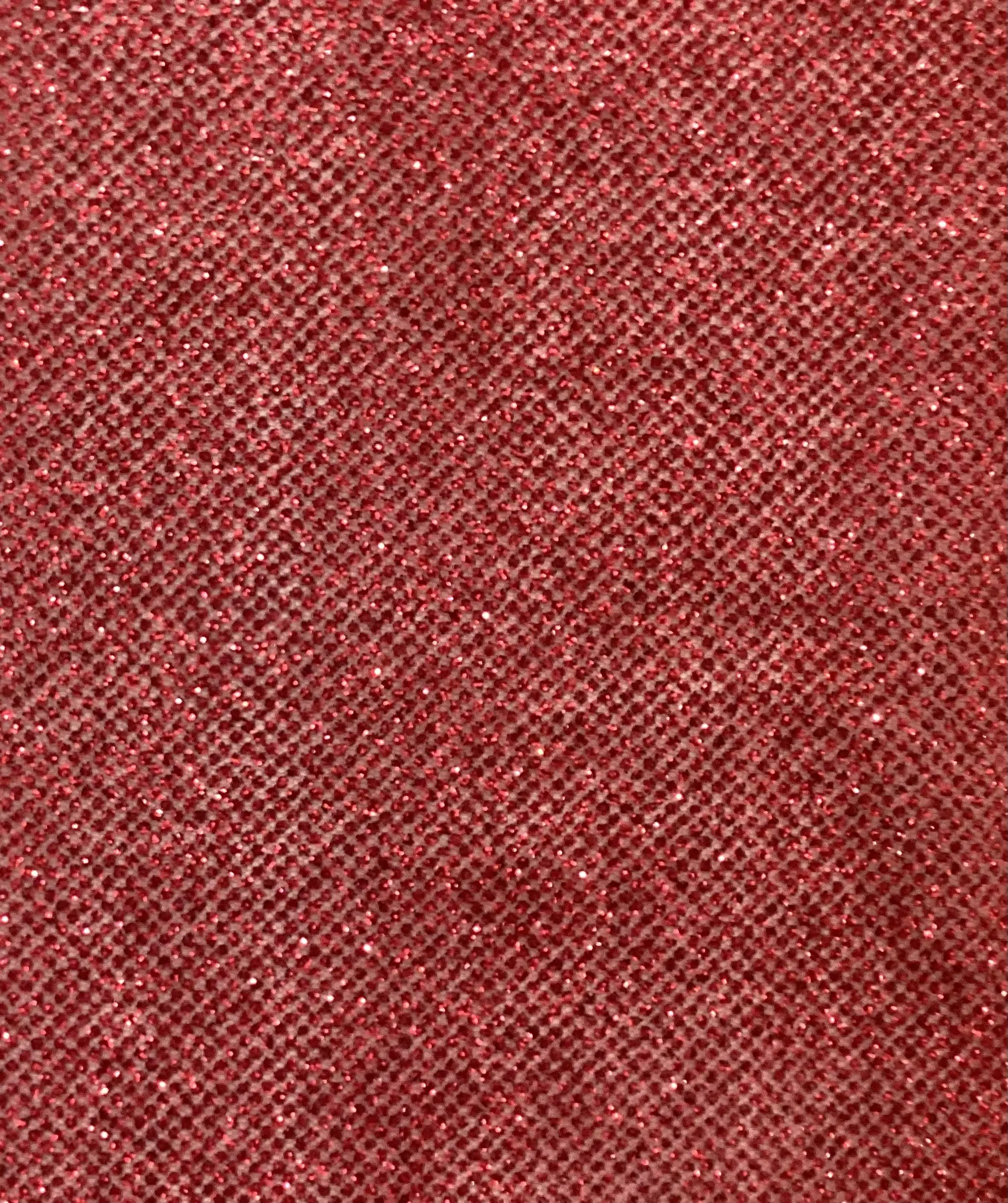 Glitter Mesh in Ruby