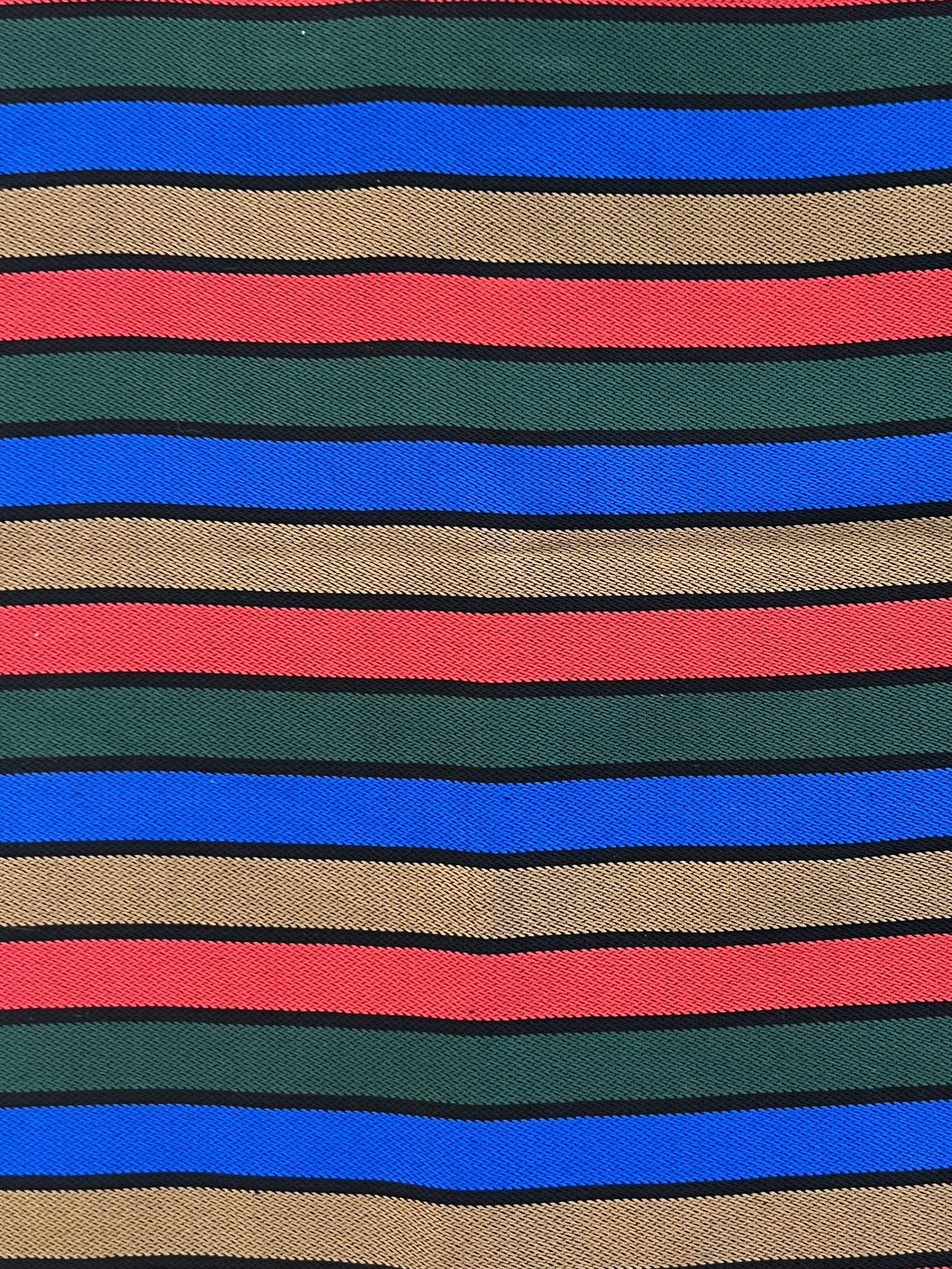 Viscose Stripe Brocade