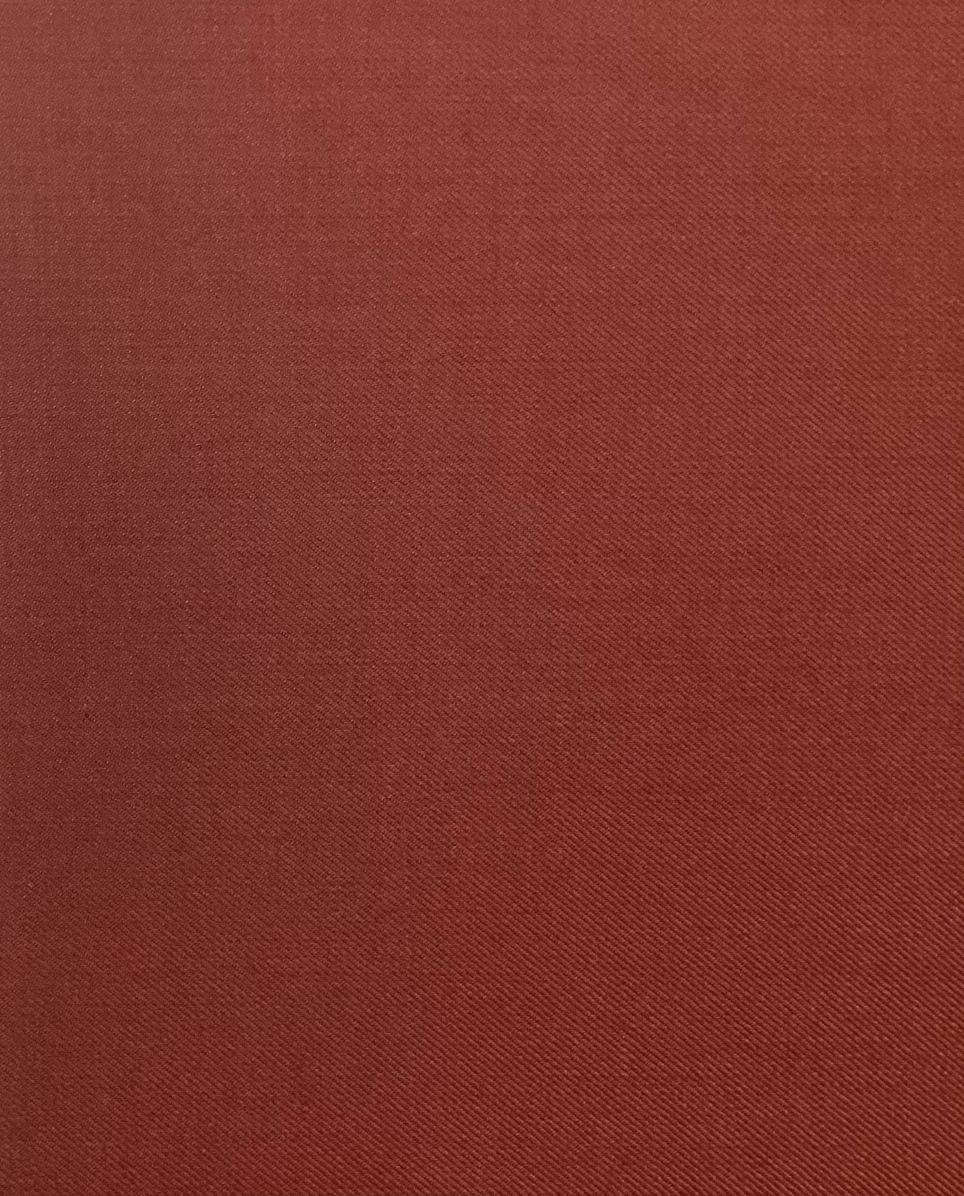 WOOL BLEND GABARDINE IN BRICK 