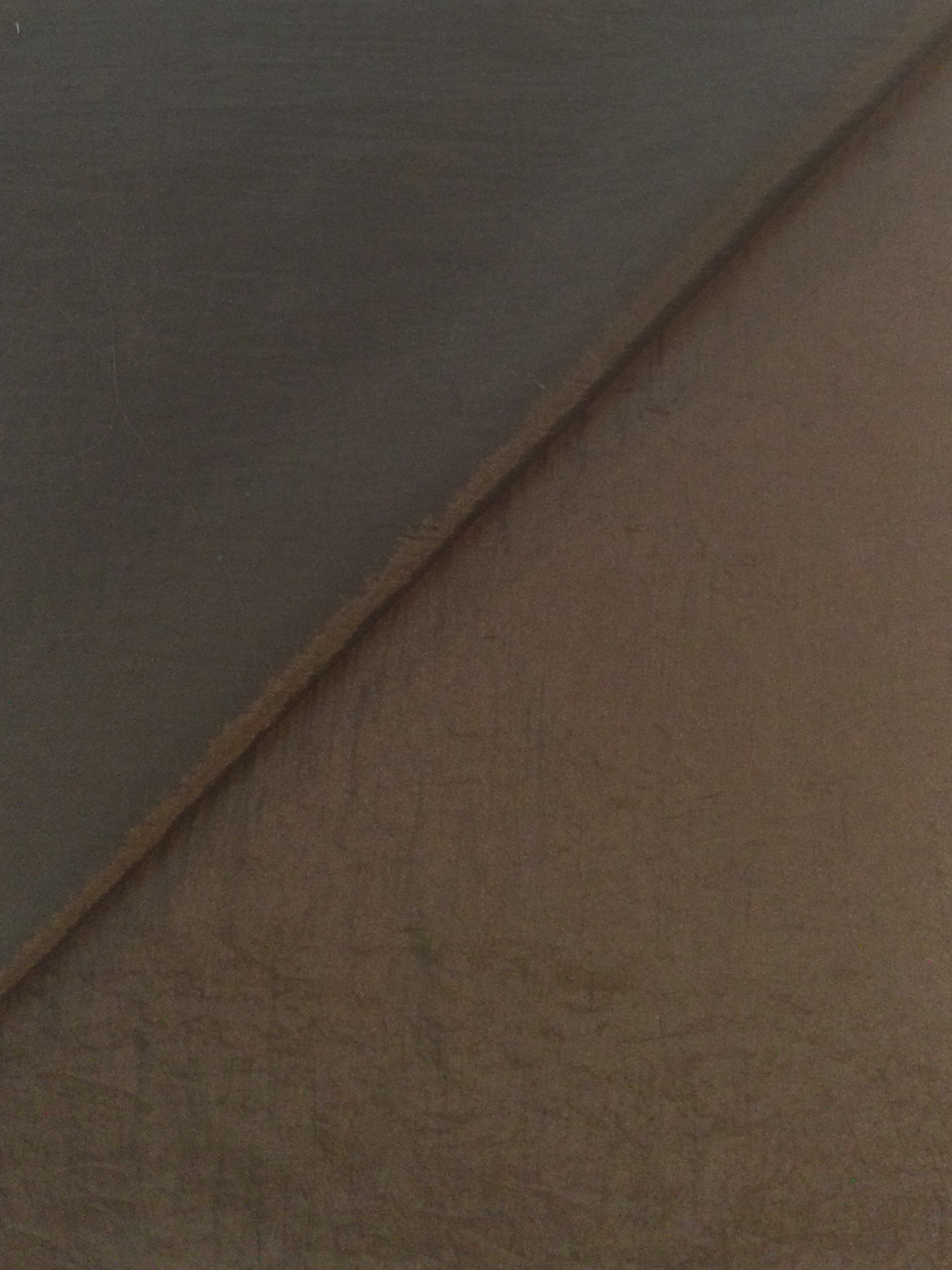 100% Nylon Cire' is Chocolate