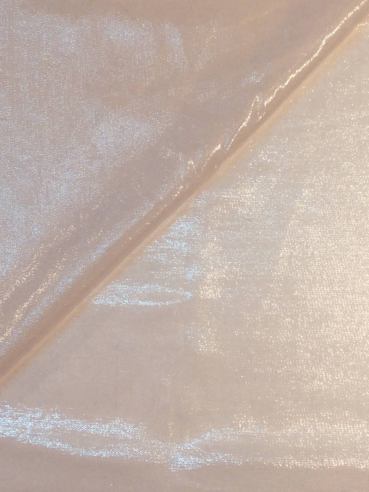 Lurex Silk Chiffon in Petal Pink