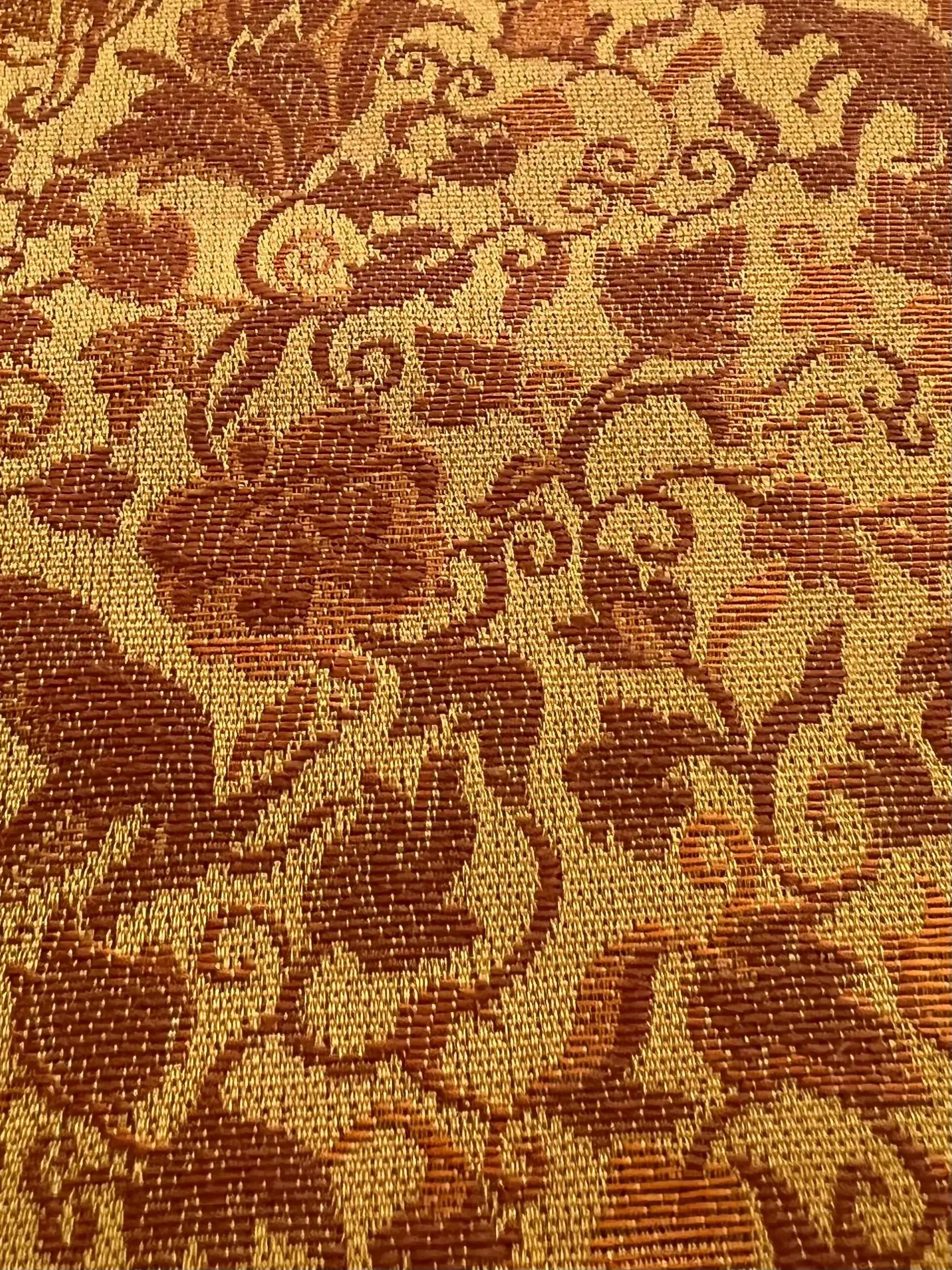 Silk and Polyester Blended Brocade of Mythical Creature