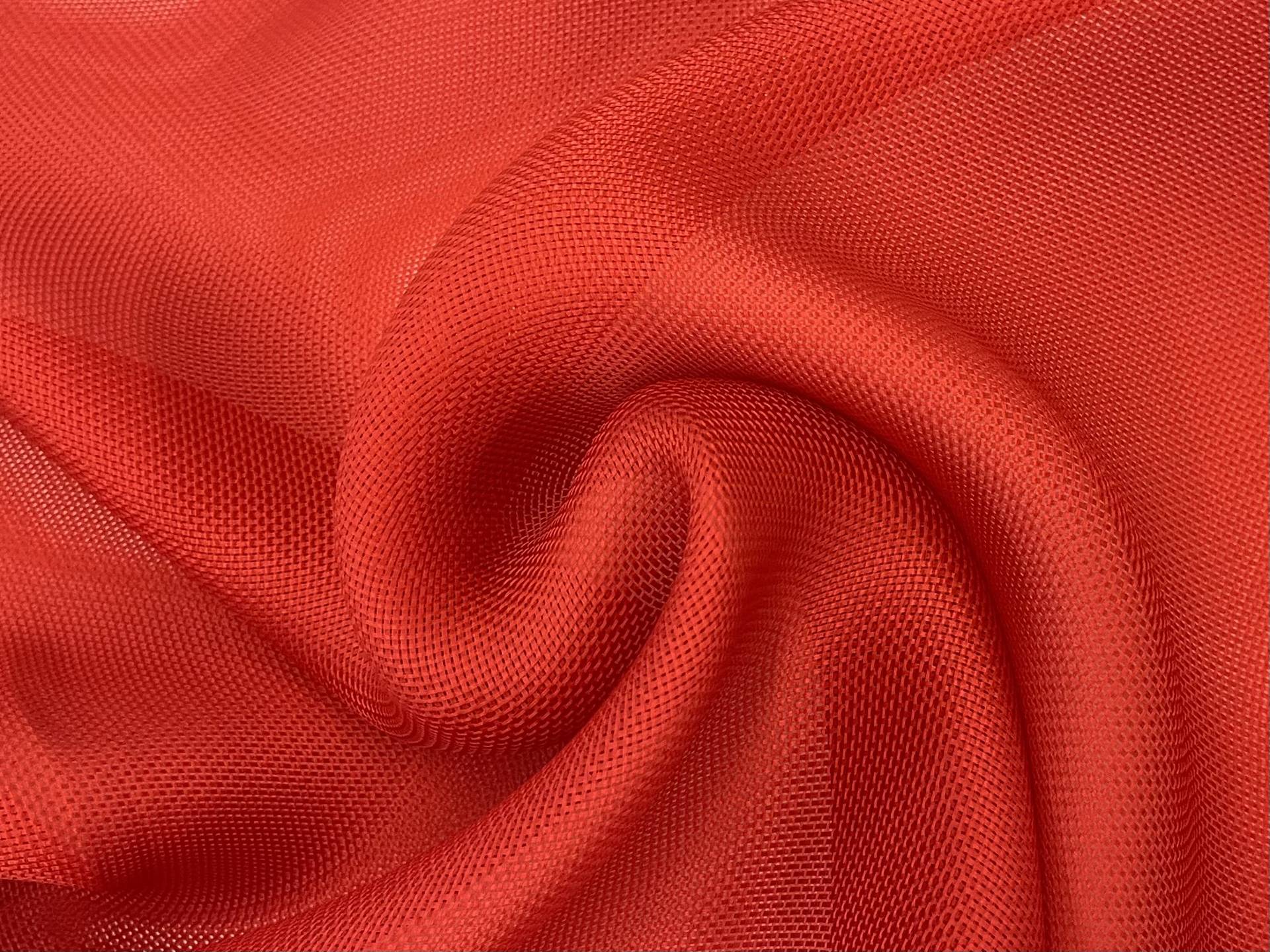 Pure Silk Gazar in Red