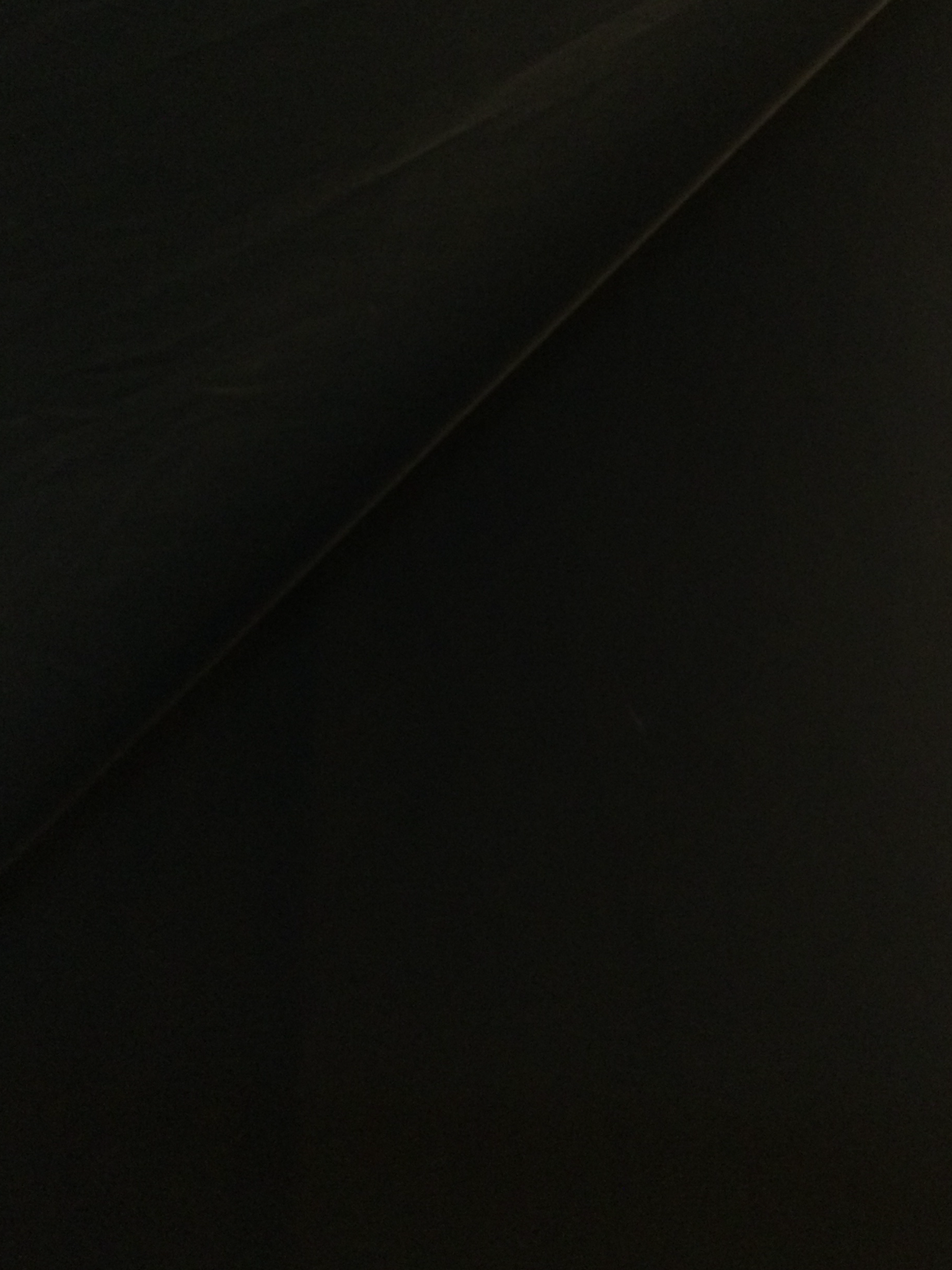 Rubberized Cotton Broadcloth in Black on Black